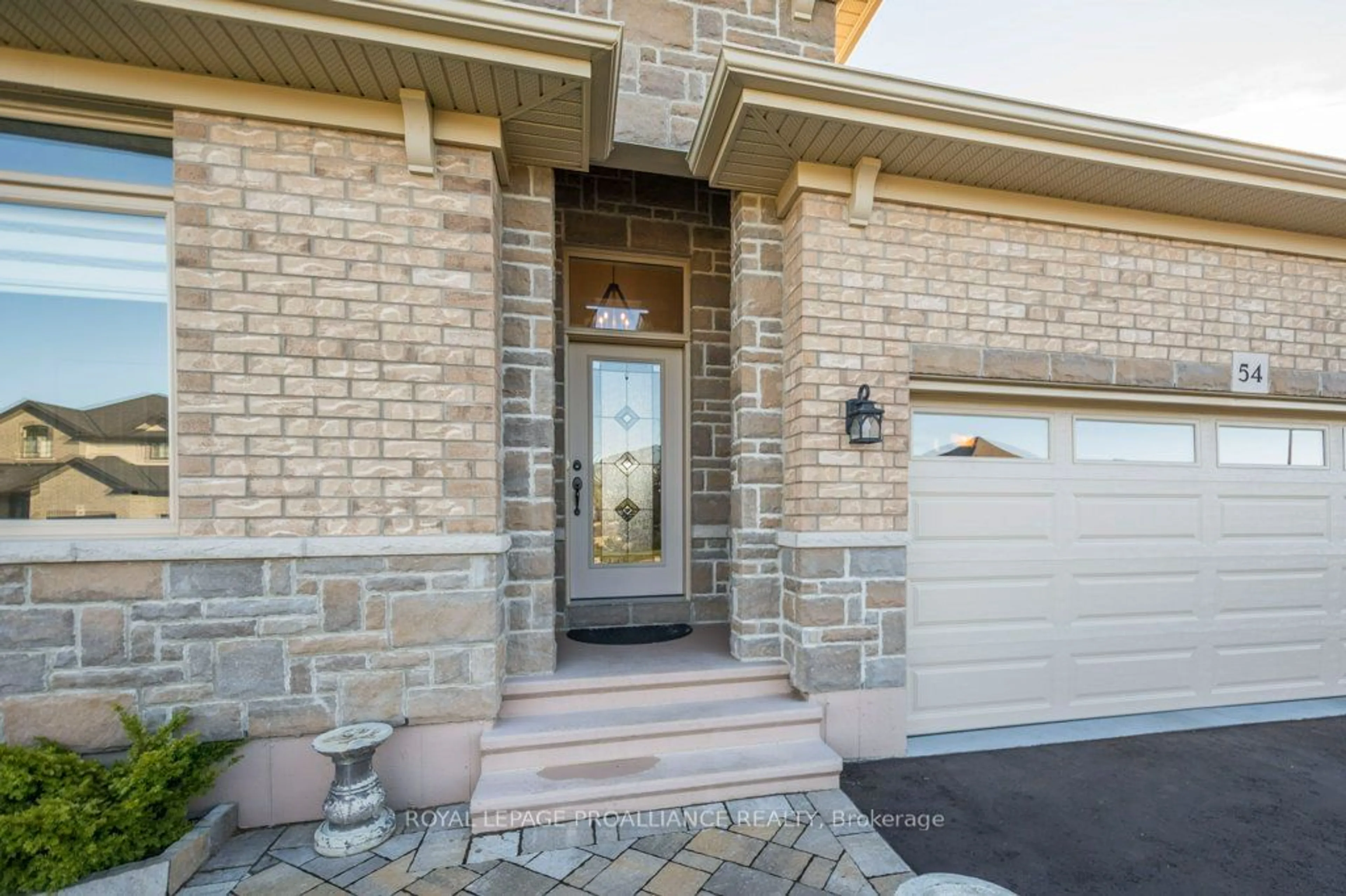 Home with brick exterior material, street for 54 Stonecrest Blvd, Quinte West Ontario K8R 0A4