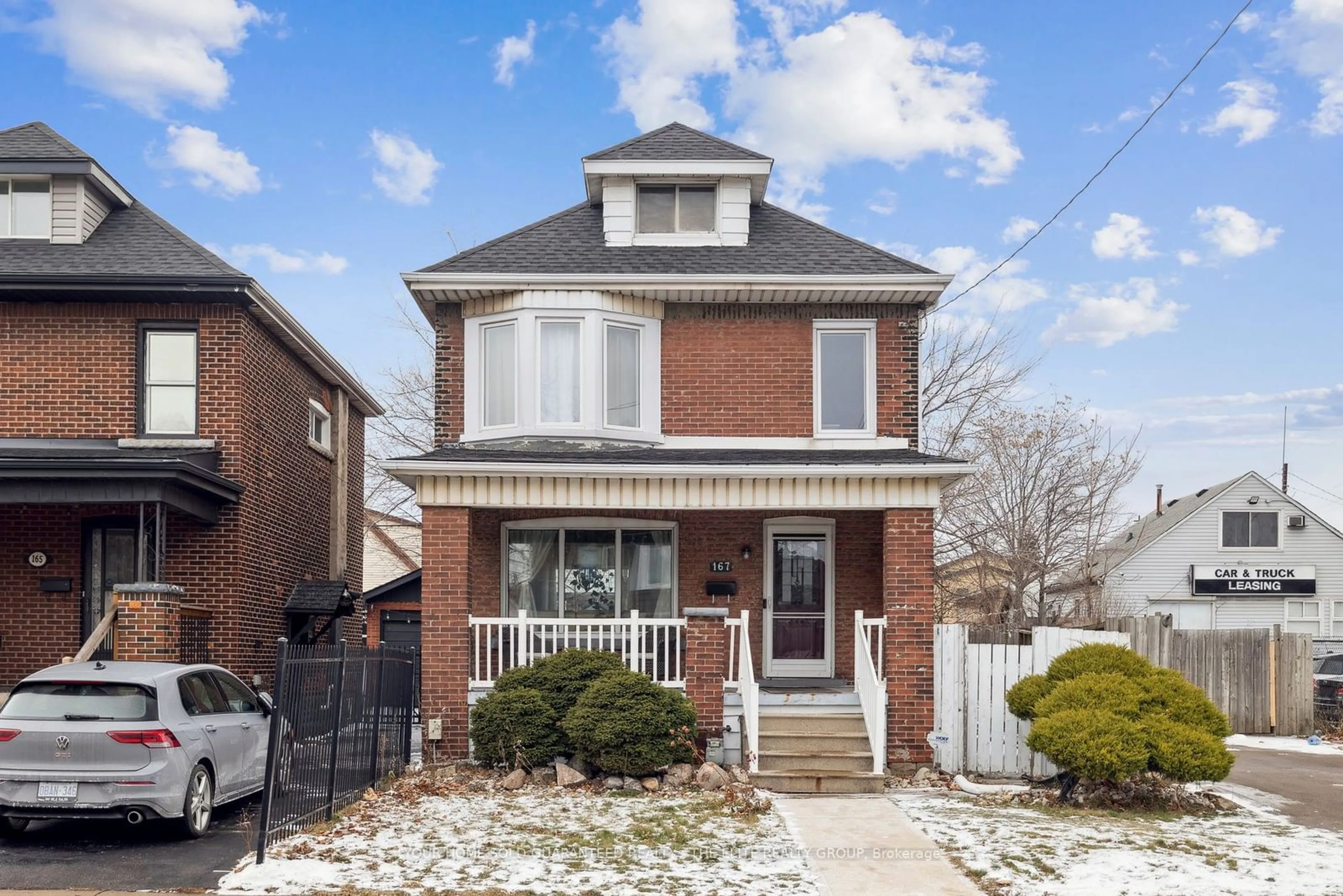 Home with brick exterior material, street for 167 Balsam Ave, Hamilton Ontario L8L 6Y4