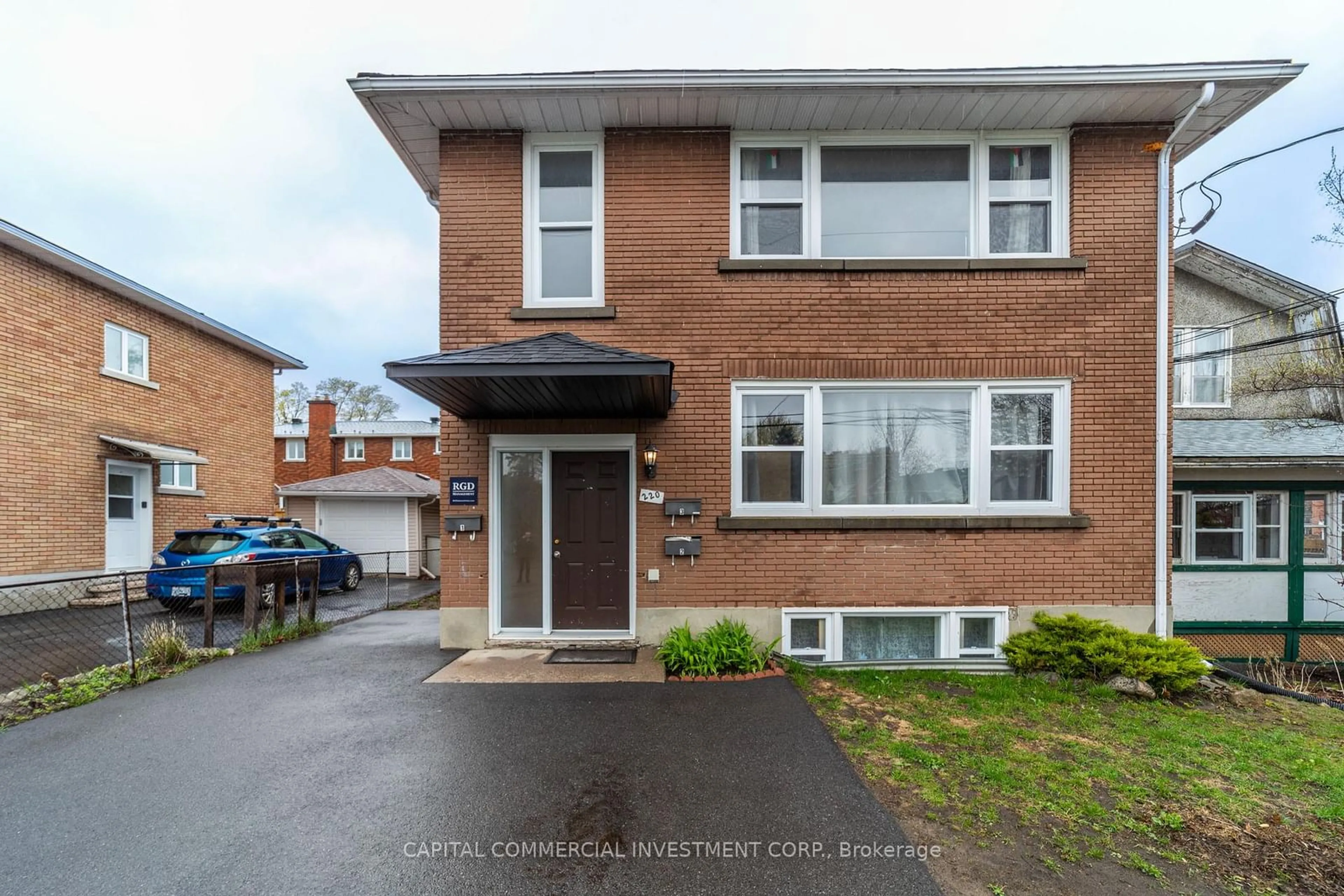 Home with brick exterior material, street for 220 Compton Ave, Woodroffe Ontario K2B 5A9