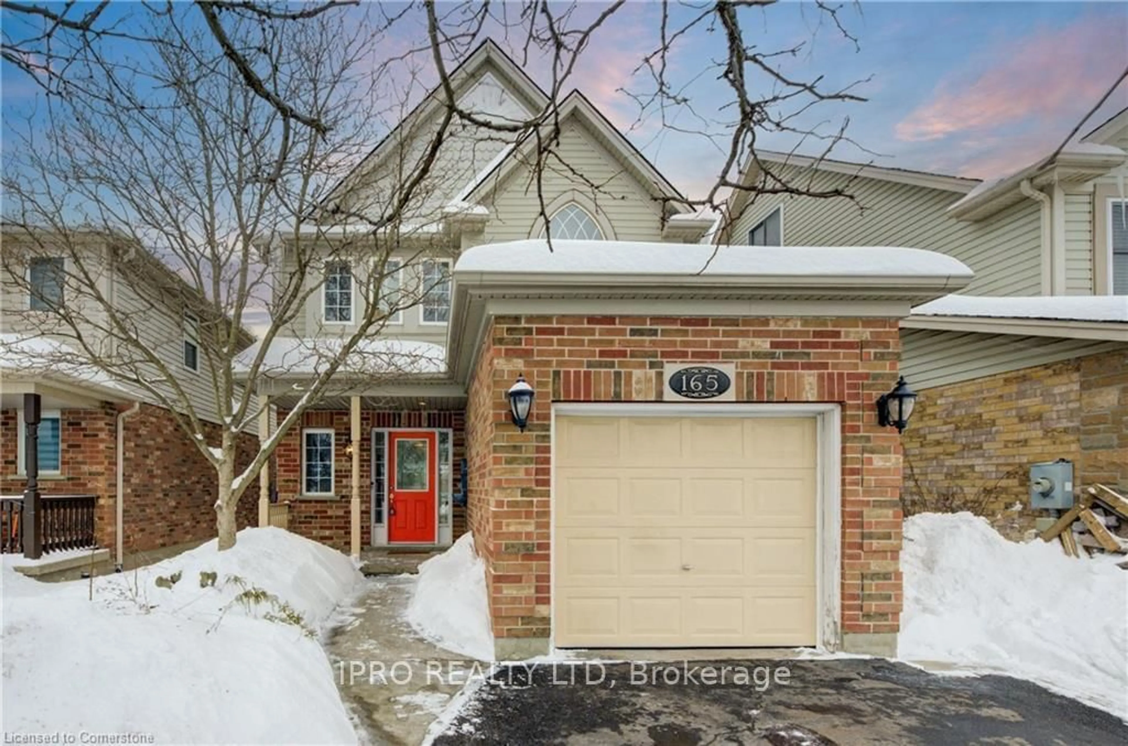 Home with brick exterior material, street for 165 Patton Dr, Cambridge Ontario N3C 4L5