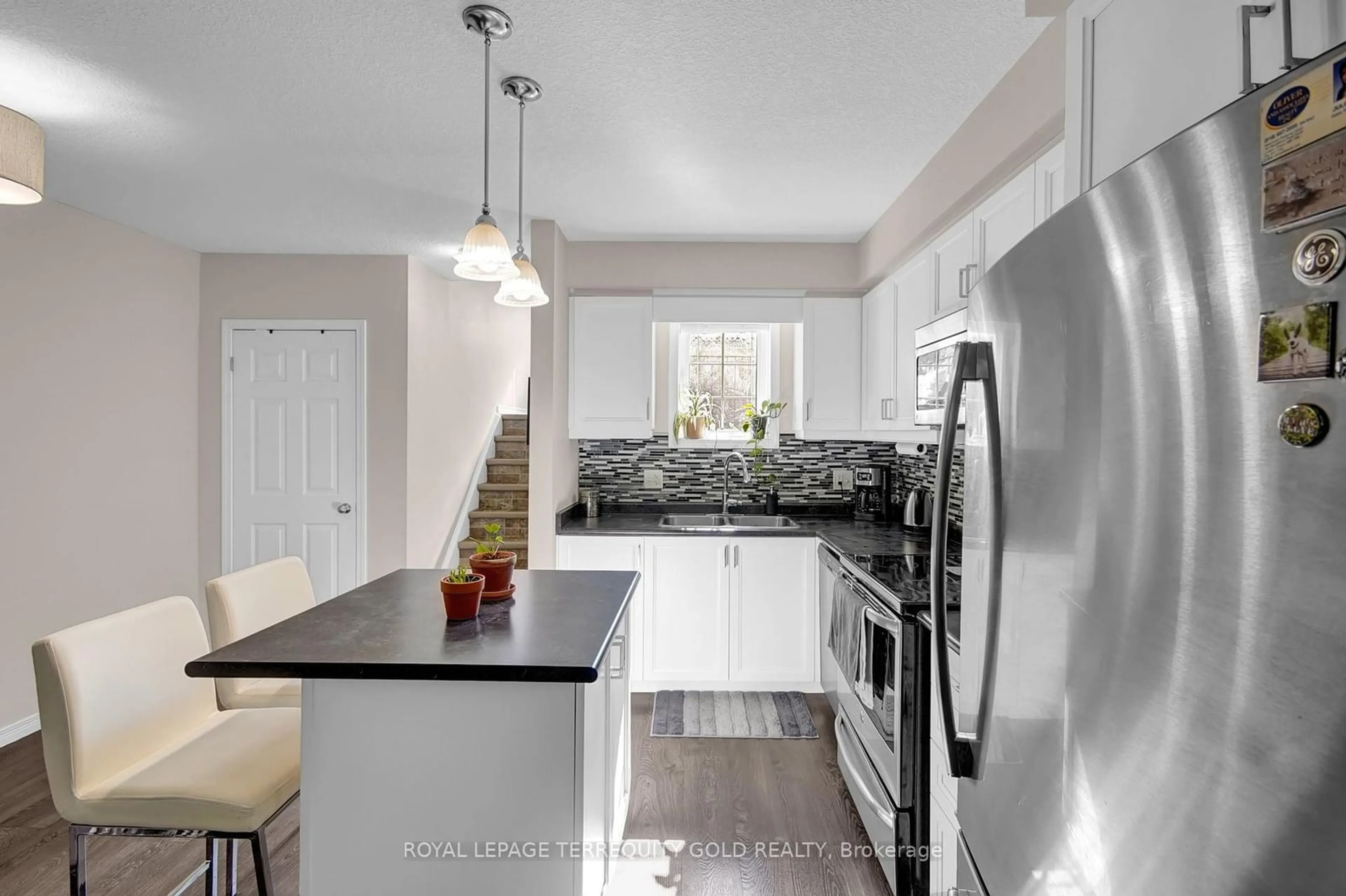 Open concept kitchen, ceramic/tile floor for 3200 Singleton Ave #58, London Ontario N6L 0C7