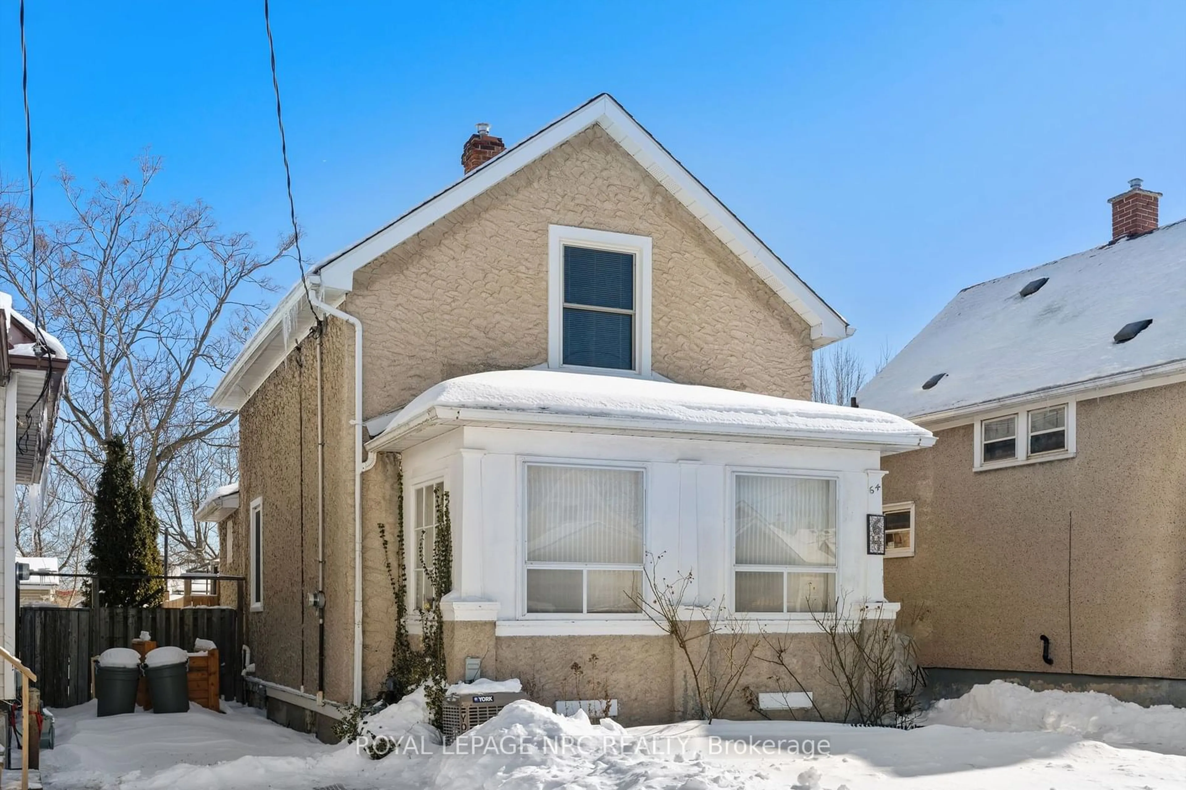 Home with brick exterior material, street for 64 Haynes Ave, St. Catharines Ontario L2R 3Z3