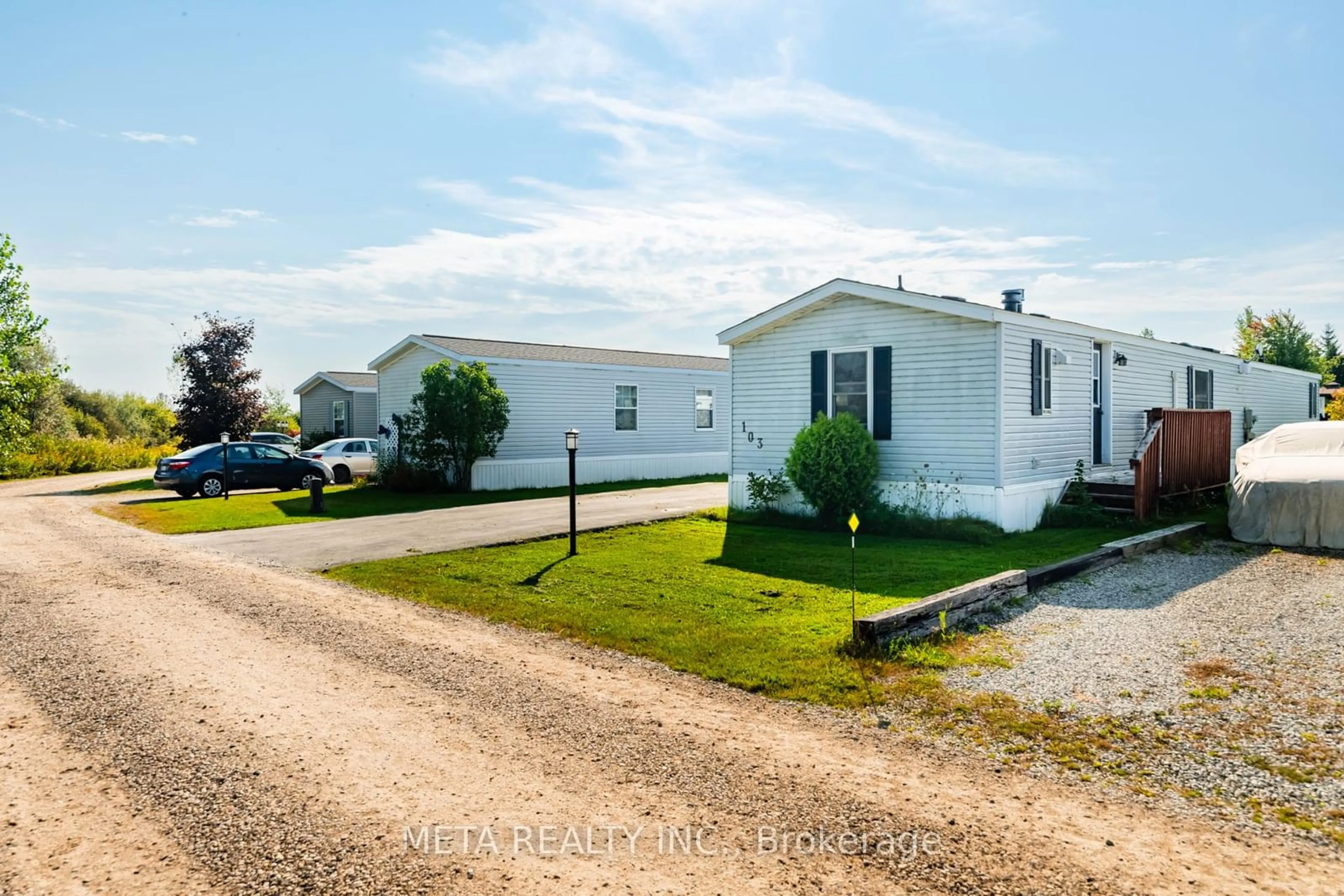 A pic from outside/outdoor area/front of a property/back of a property/a pic from drone, street for 103 Maple Grove Village Rd, Southgate Ontario N0C 1B0