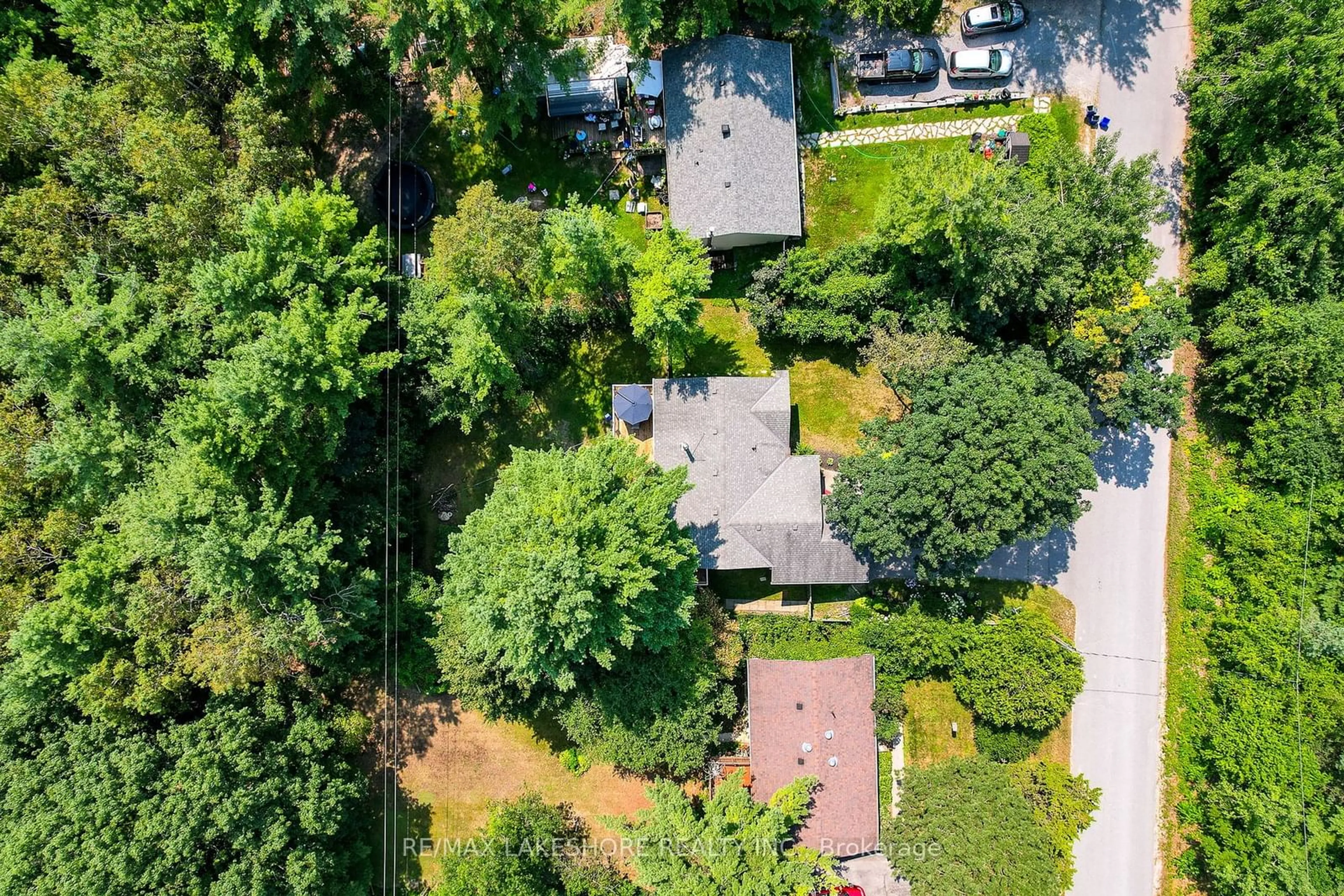 A pic from outside/outdoor area/front of a property/back of a property/a pic from drone, street for 5101 Boundary Rd, Hamilton Township Ontario K0L 1E0