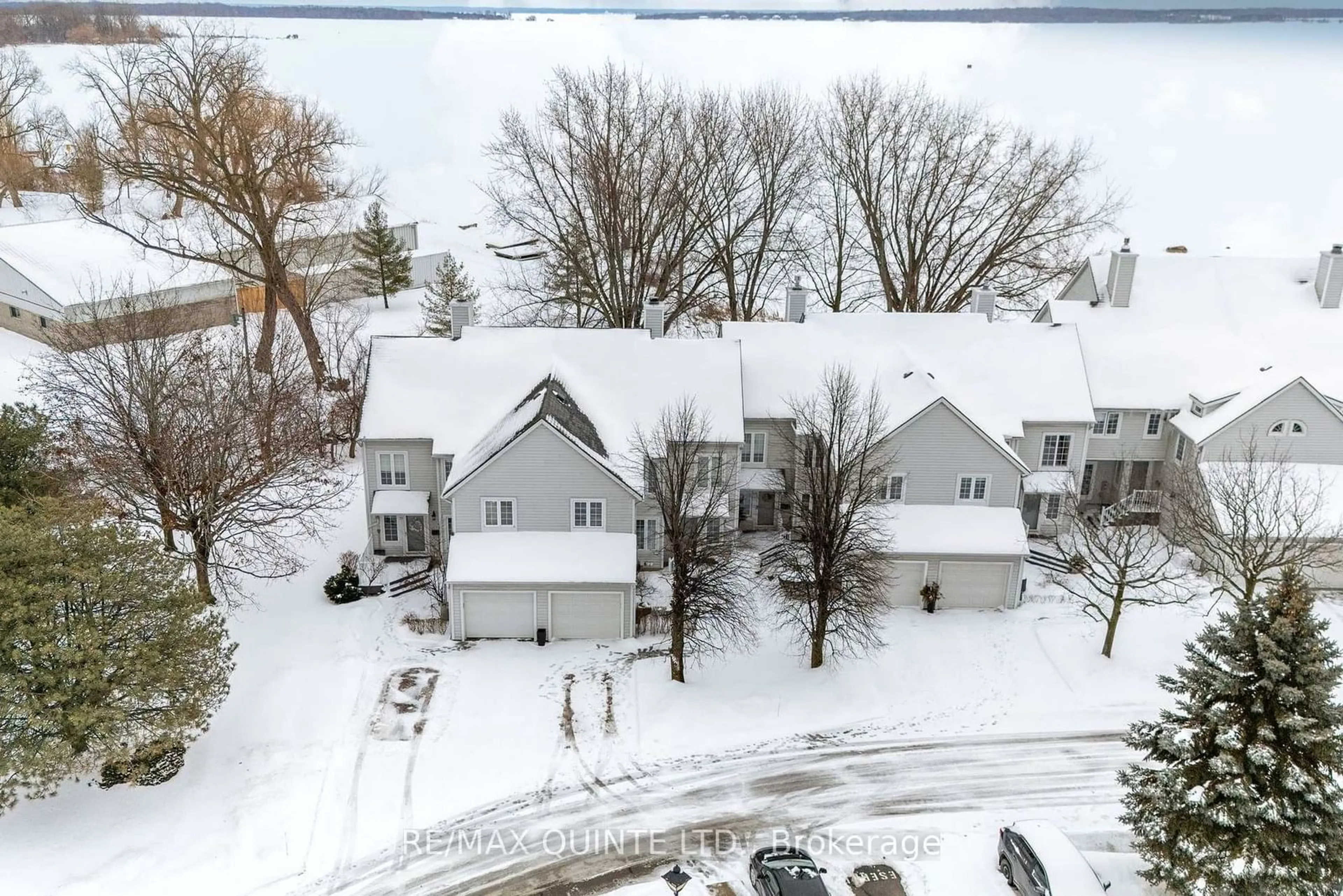 A pic from outside/outdoor area/front of a property/back of a property/a pic from drone, street for 31 Keegan Pkwy #30, Belleville Ontario K8N 5N8