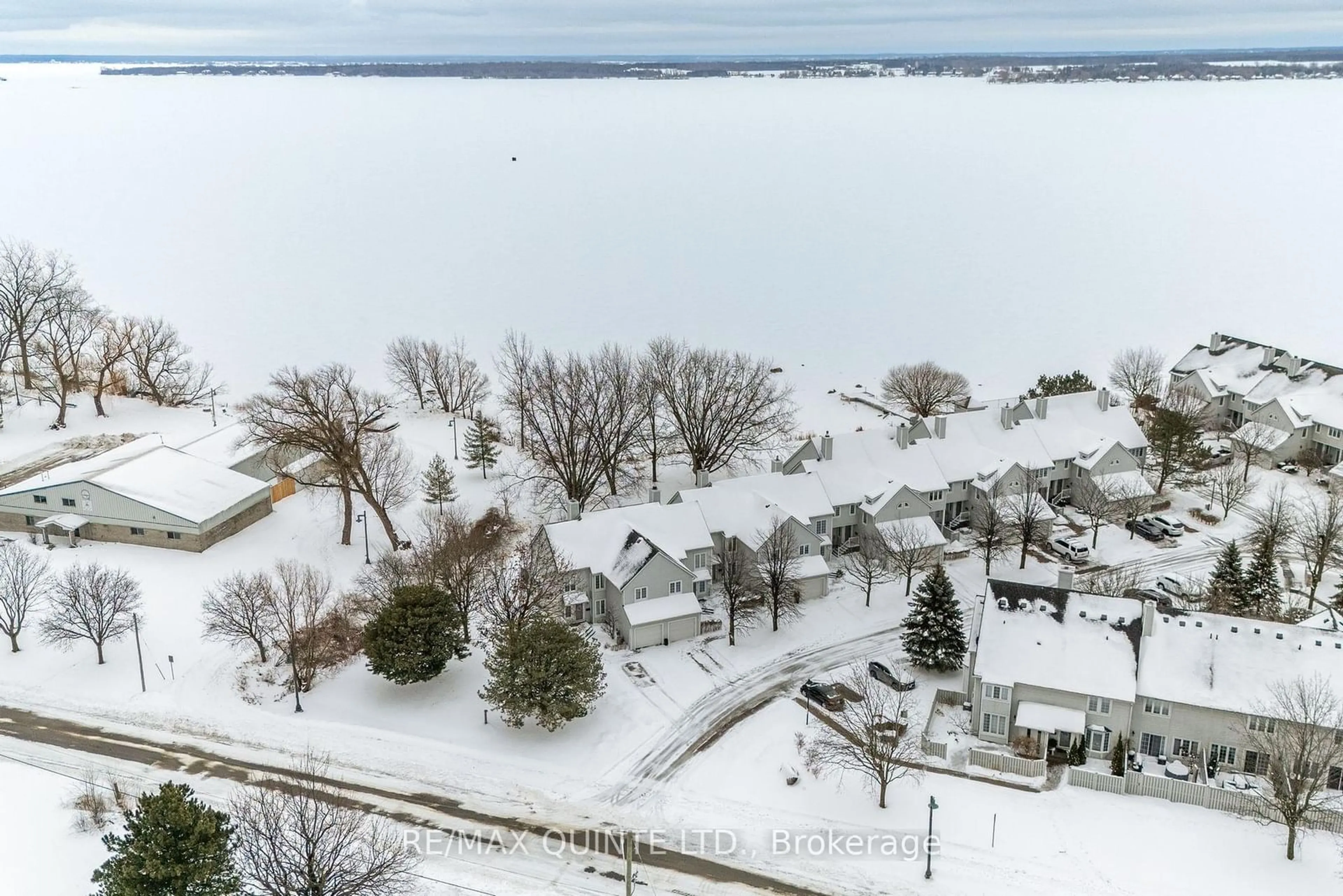 A pic from outside/outdoor area/front of a property/back of a property/a pic from drone, water/lake/river/ocean view for 31 Keegan Pkwy #30, Belleville Ontario K8N 5N8