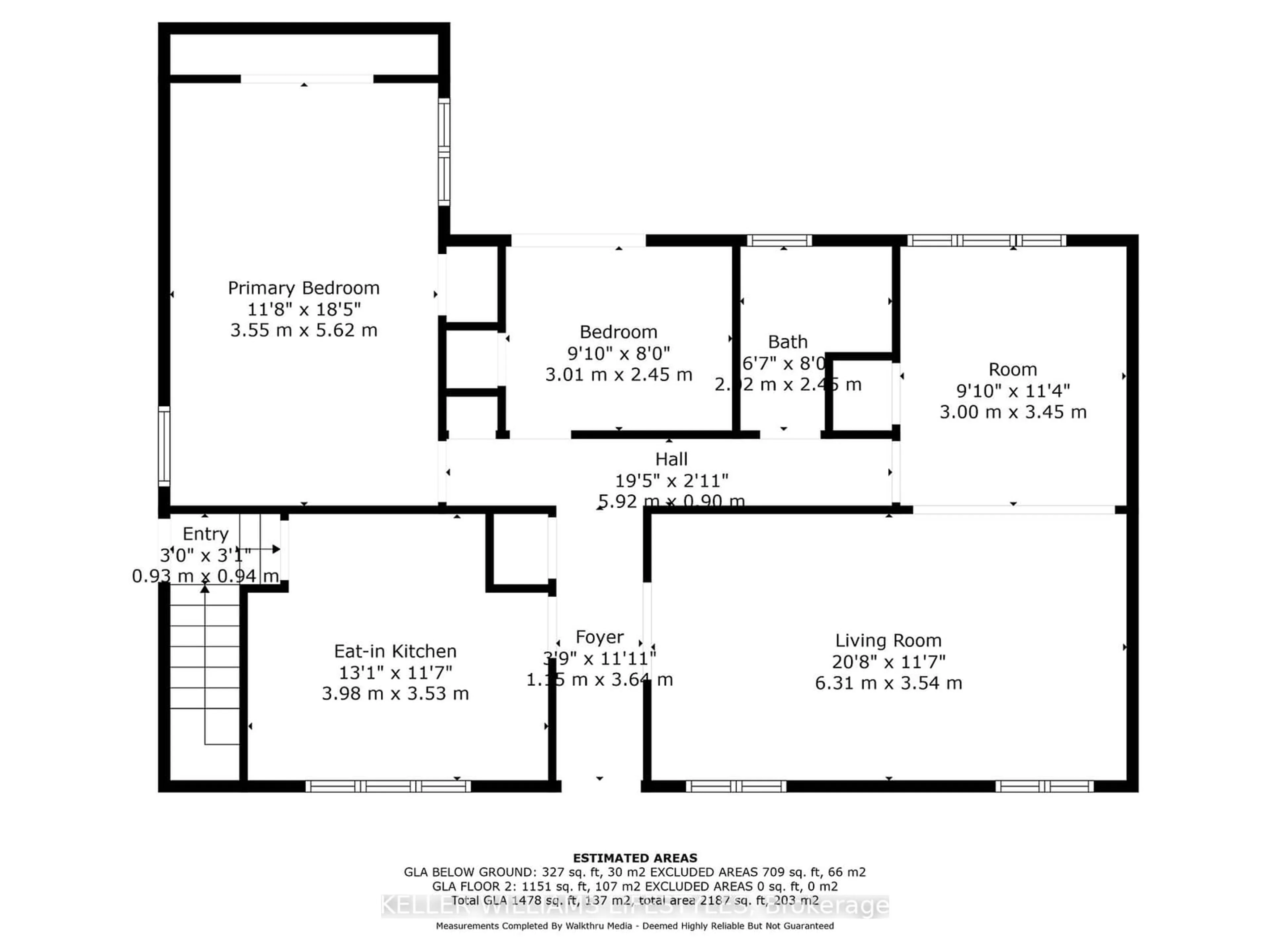 Floor plan for 474 Blake St, London Ontario N6K 2N8