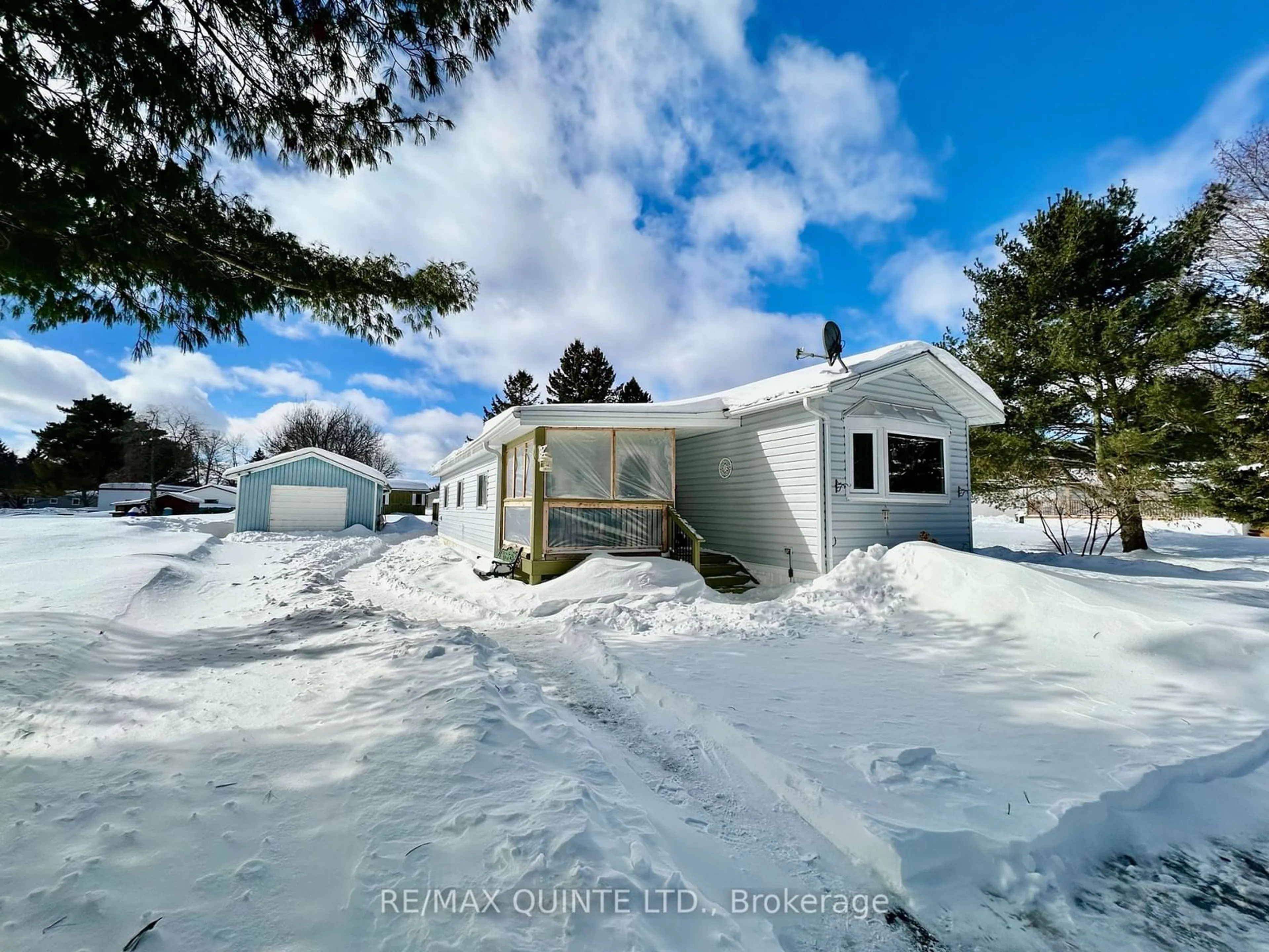 A pic from outside/outdoor area/front of a property/back of a property/a pic from drone, unknown for 78 Belmont St, Havelock-Belmont-Methuen Ontario K0L 1Z0