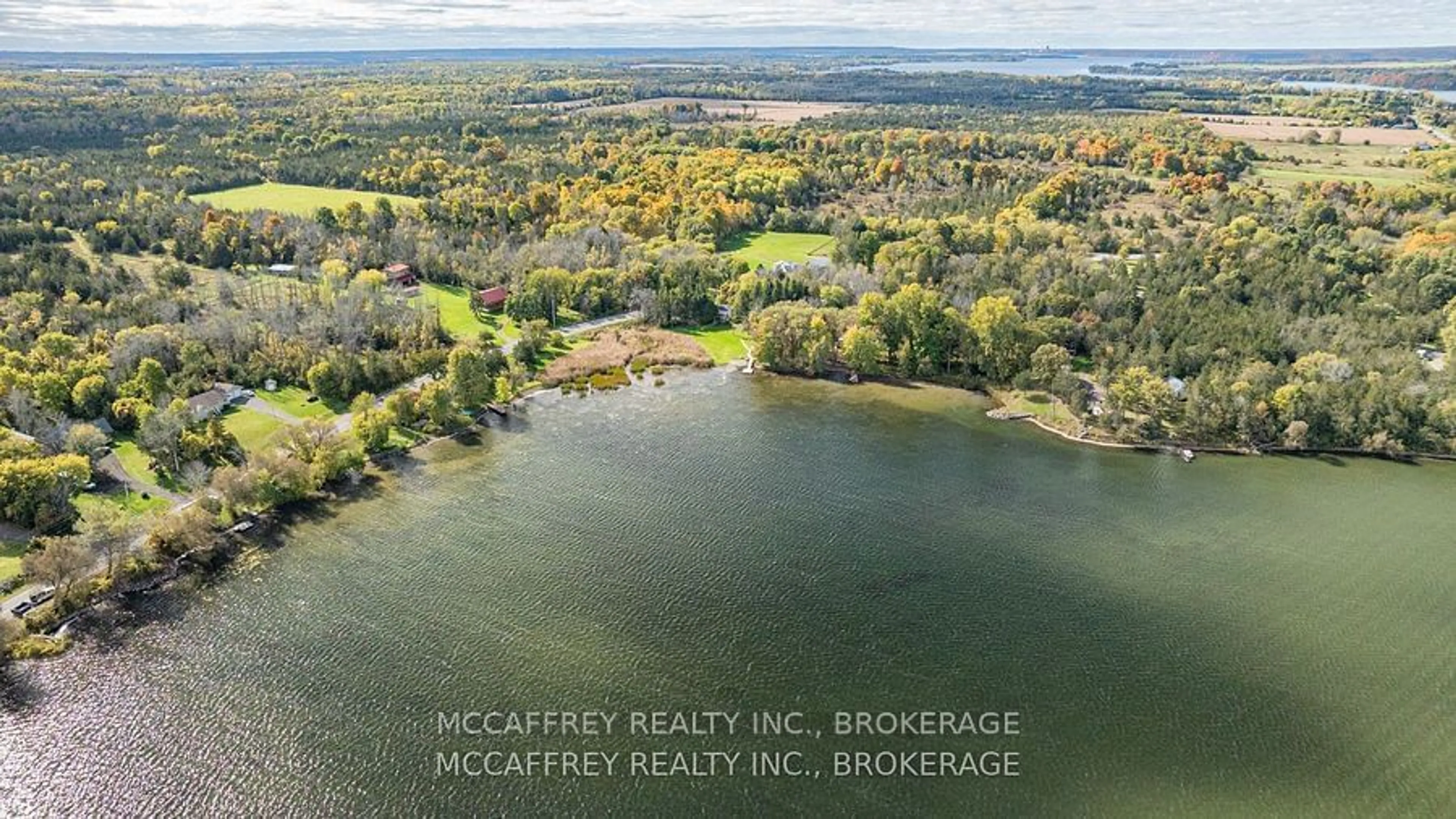 A pic from outside/outdoor area/front of a property/back of a property/a pic from drone, water/lake/river/ocean view for 1085 SOUTH SHORE Rd, Greater Napanee Ontario K7R 3K7