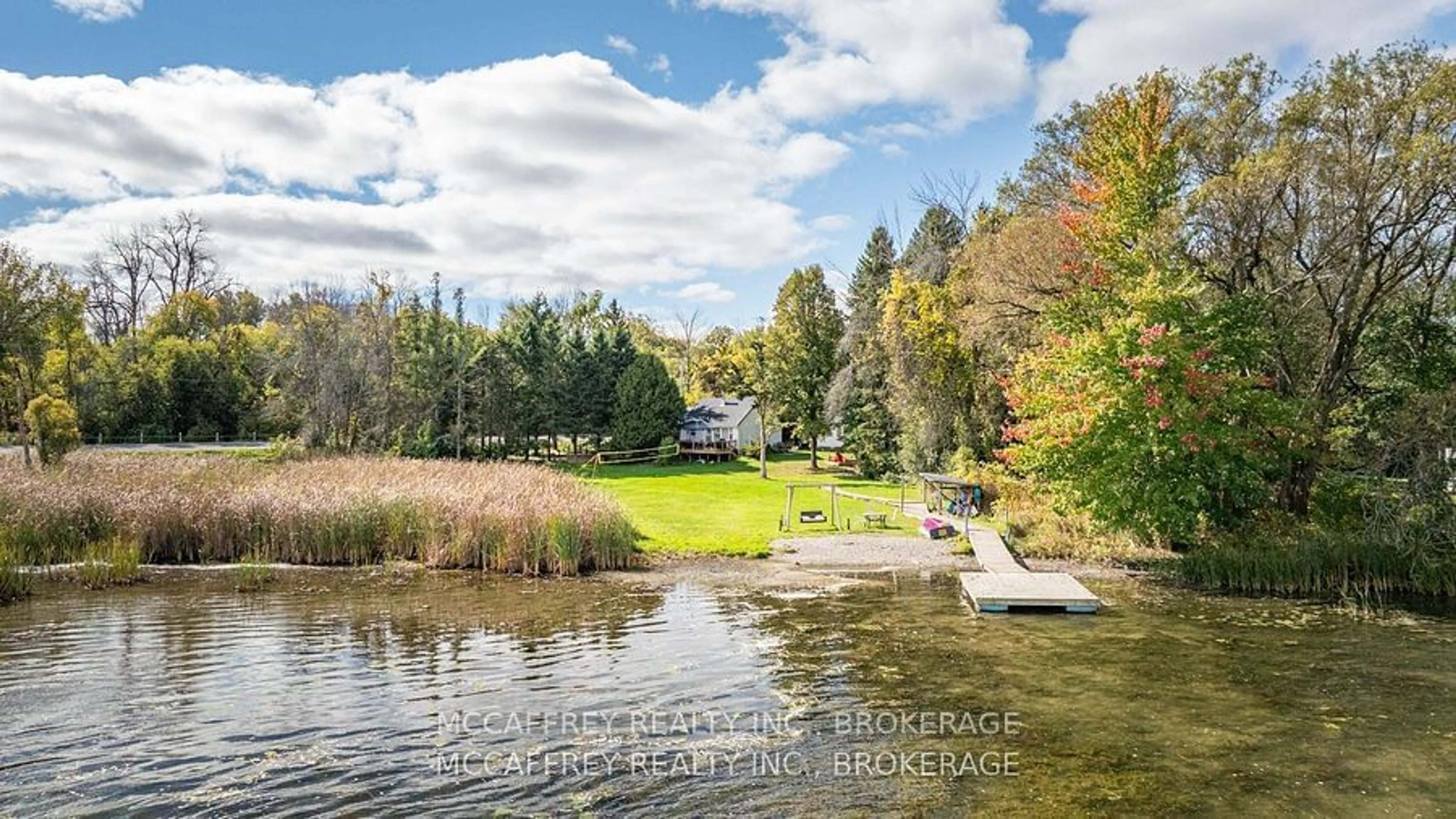 A pic from outside/outdoor area/front of a property/back of a property/a pic from drone, water/lake/river/ocean view for 1085 SOUTH SHORE Rd, Greater Napanee Ontario K7R 3K7