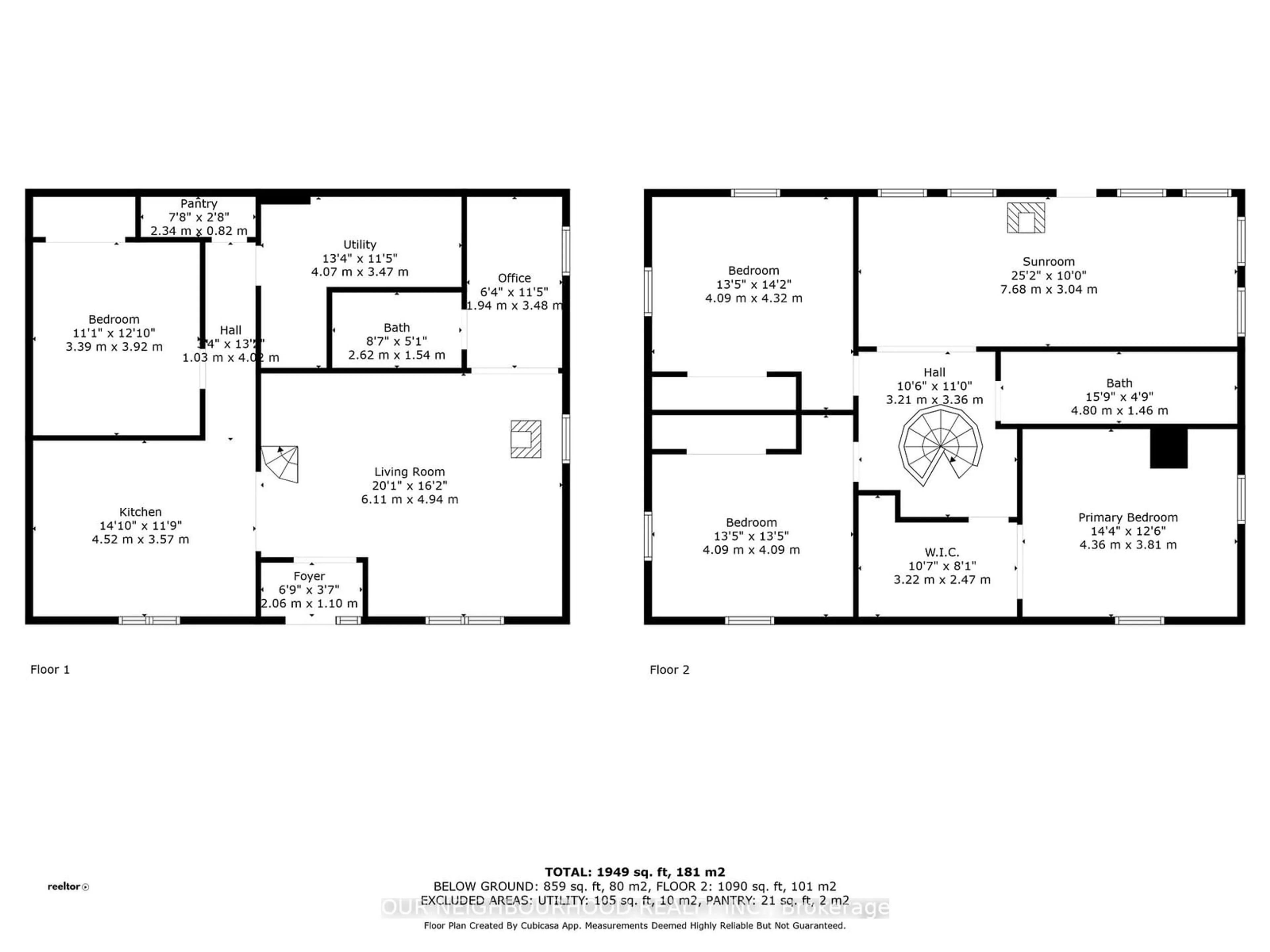 Floor plan for 11 George St, Trent Hills Ontario K0K 3K0