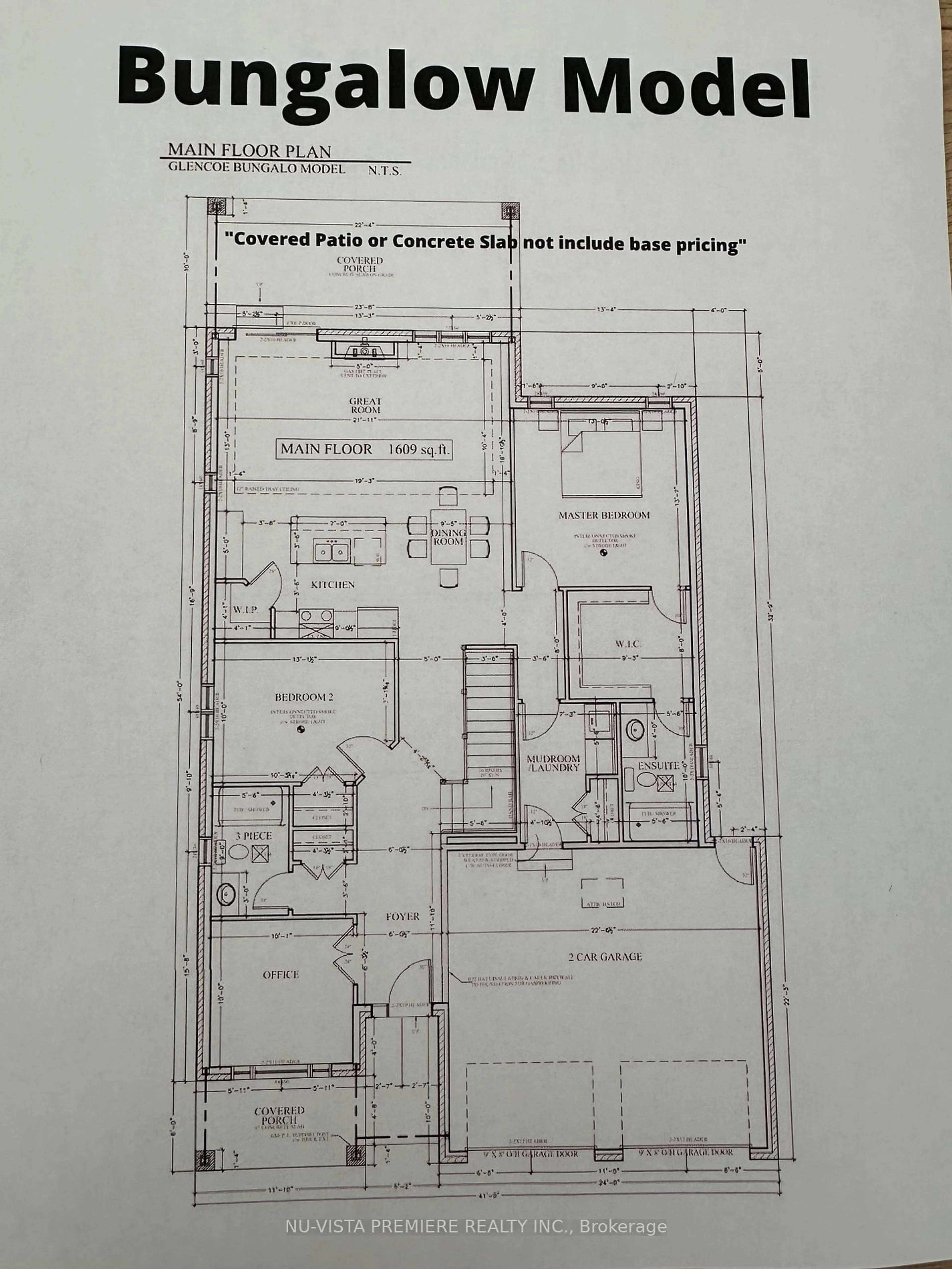 Floor plan for Lot 81 Street D Rd, Southwest Middlesex Ontario N0L 1M0