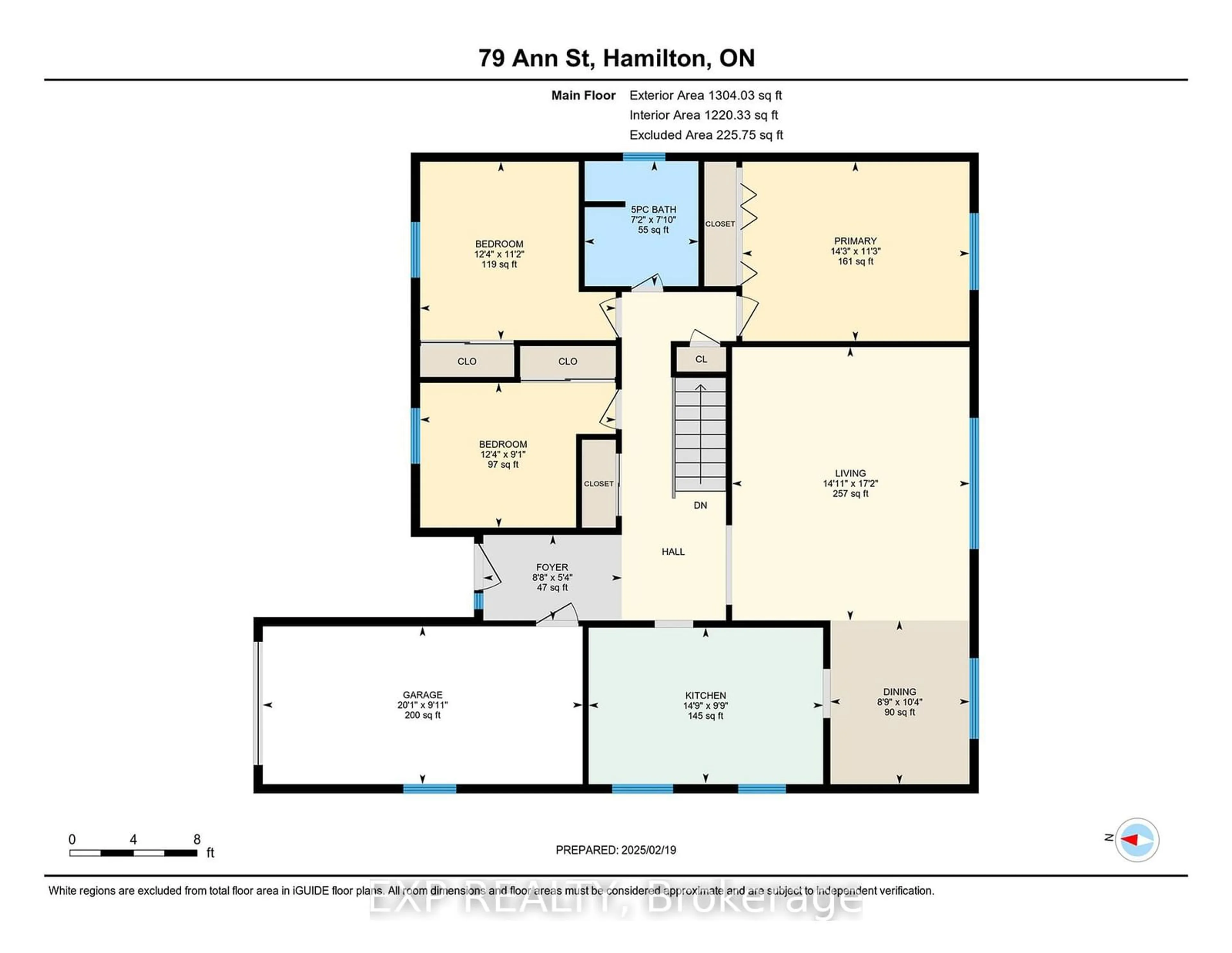 Floor plan for 79 Ann St, Hamilton Ontario L9H 5R2