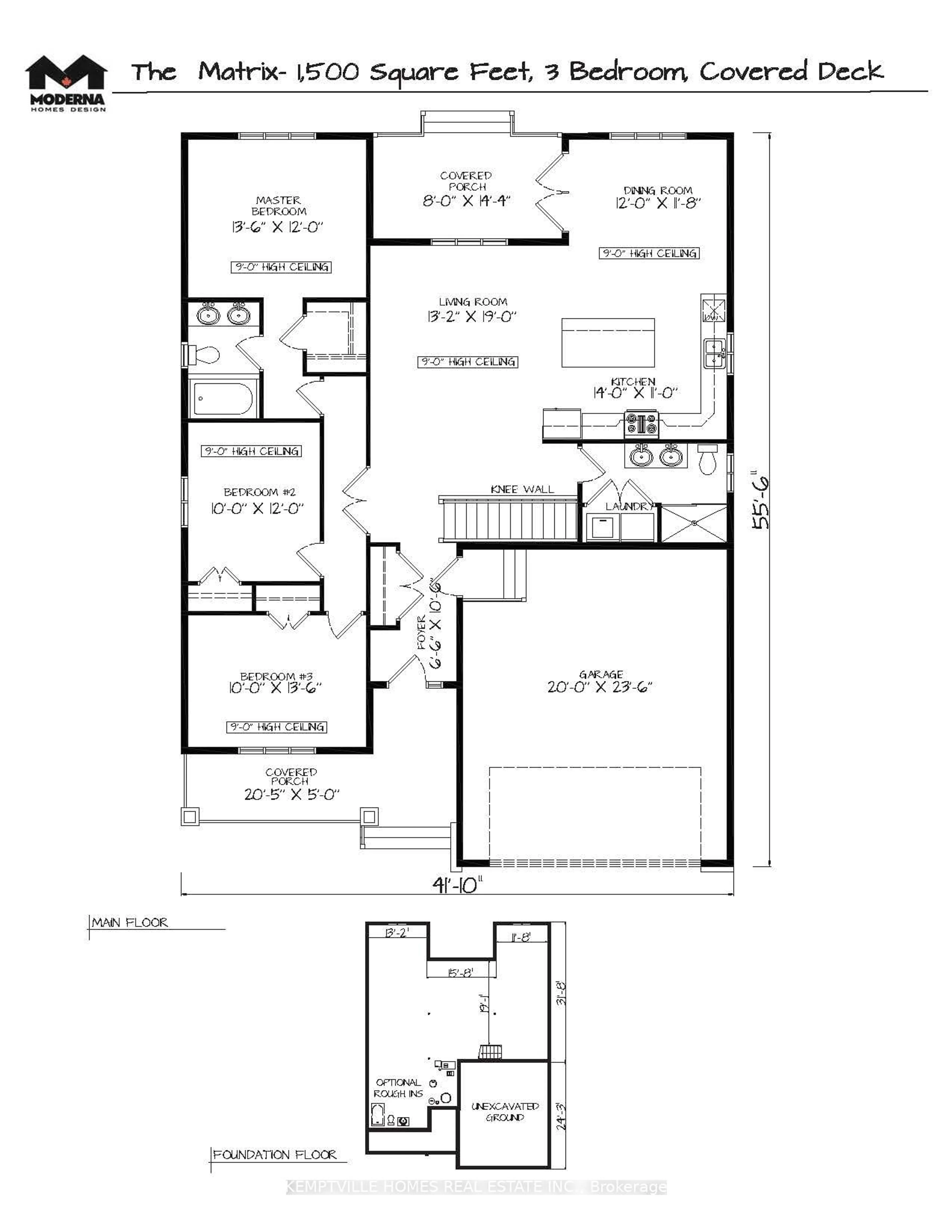 Floor plan for LOT 2 ARMSTRONG Rd, Merrickville-Wolford Ontario K0G 1N0