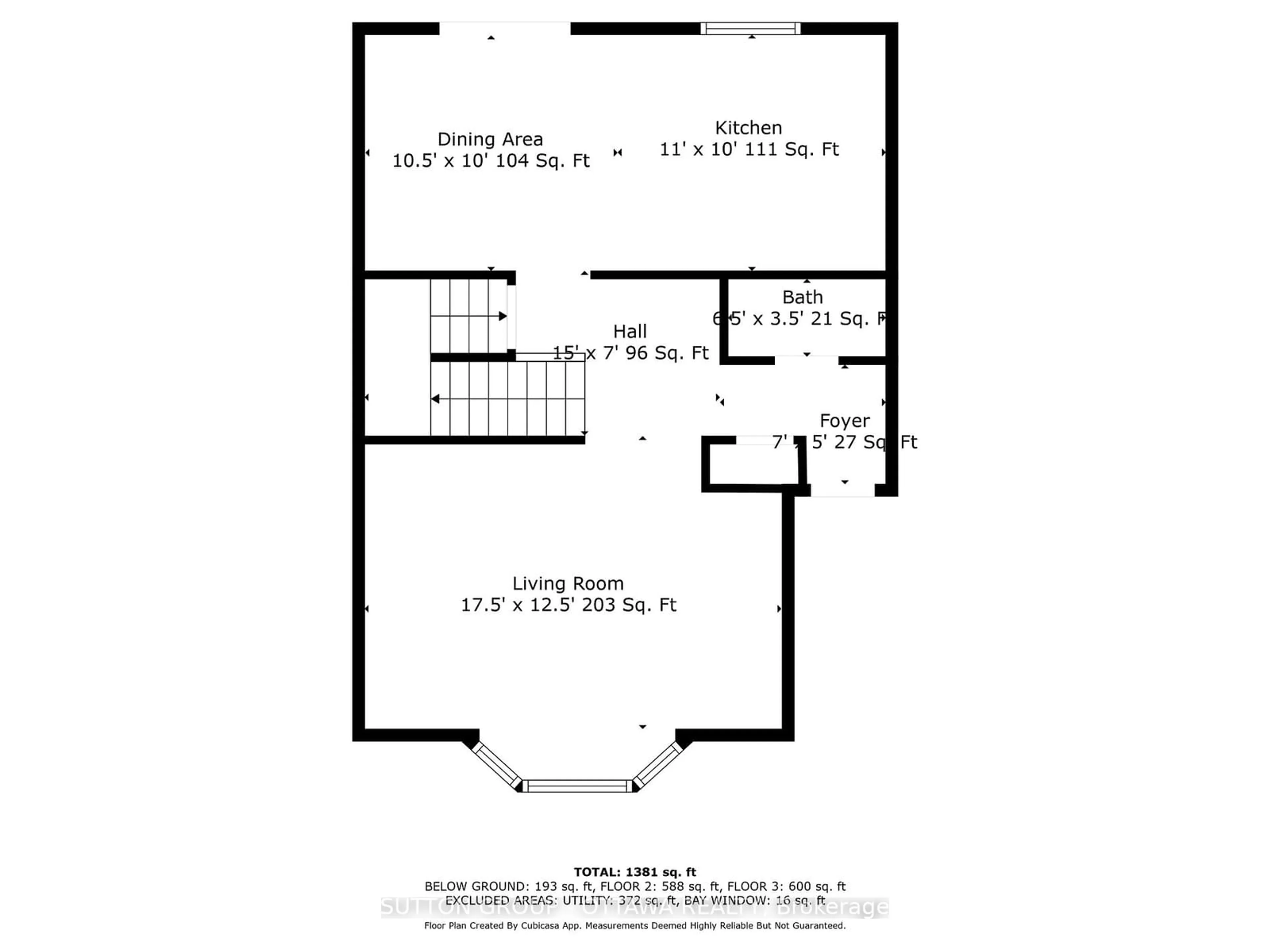 Floor plan for 54 Seabrooke Dr, Kanata Ontario K2L 2H7