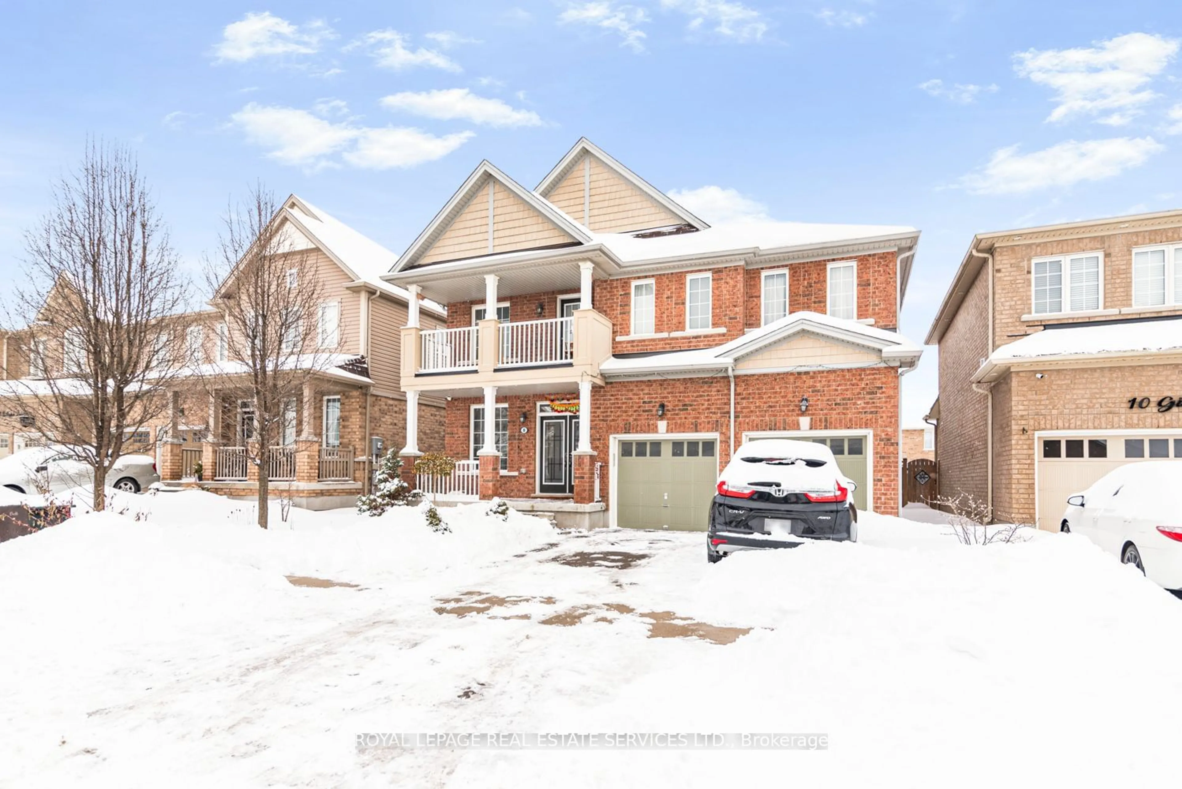 A pic from outside/outdoor area/front of a property/back of a property/a pic from drone, street for 8 Gillespie Dr, Brantford Ontario N3T 0K1