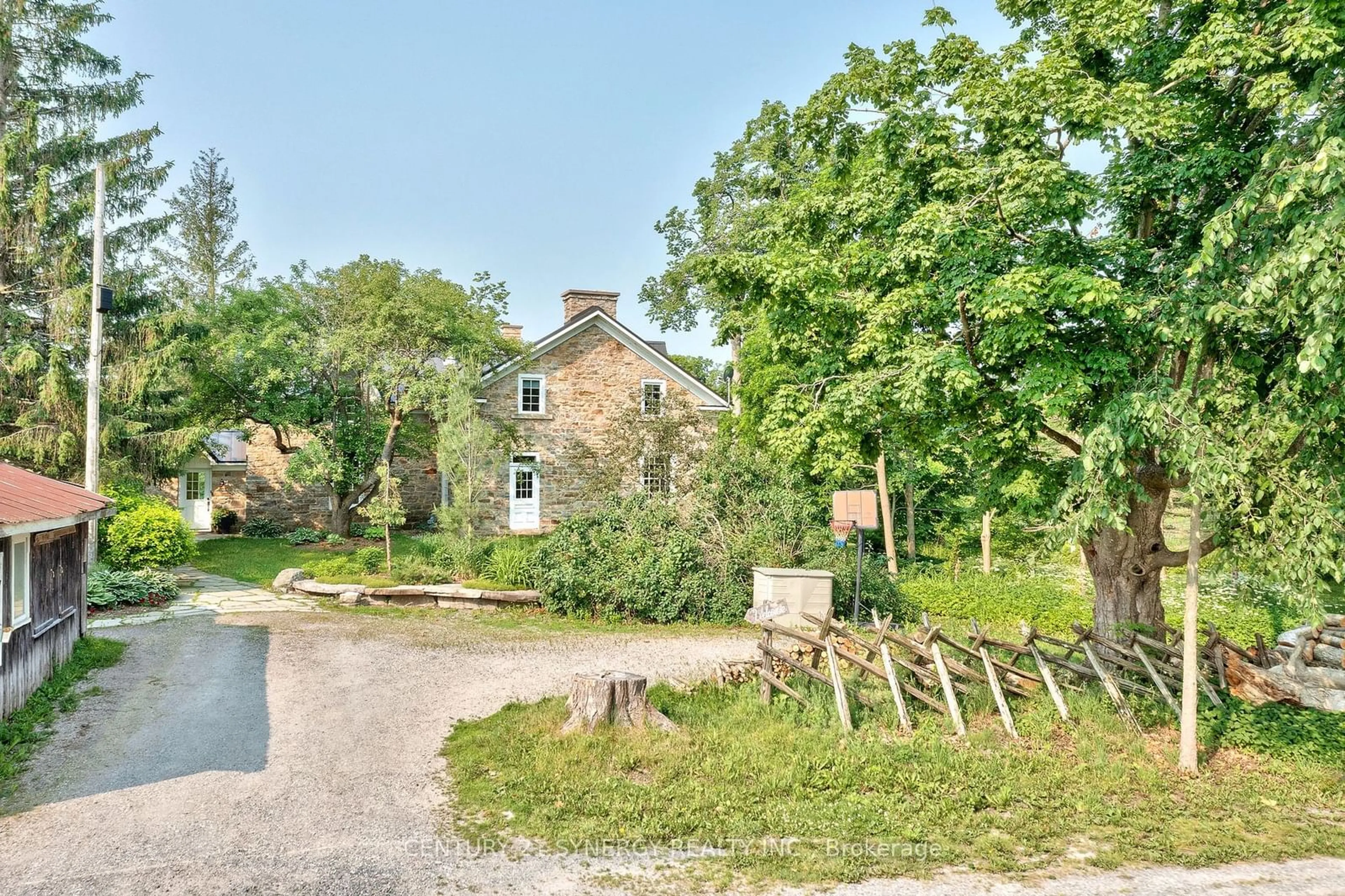 A pic from outside/outdoor area/front of a property/back of a property/a pic from drone, street for 207 ALLANS MILL Rd, Tay Valley Ontario K7H 3C5