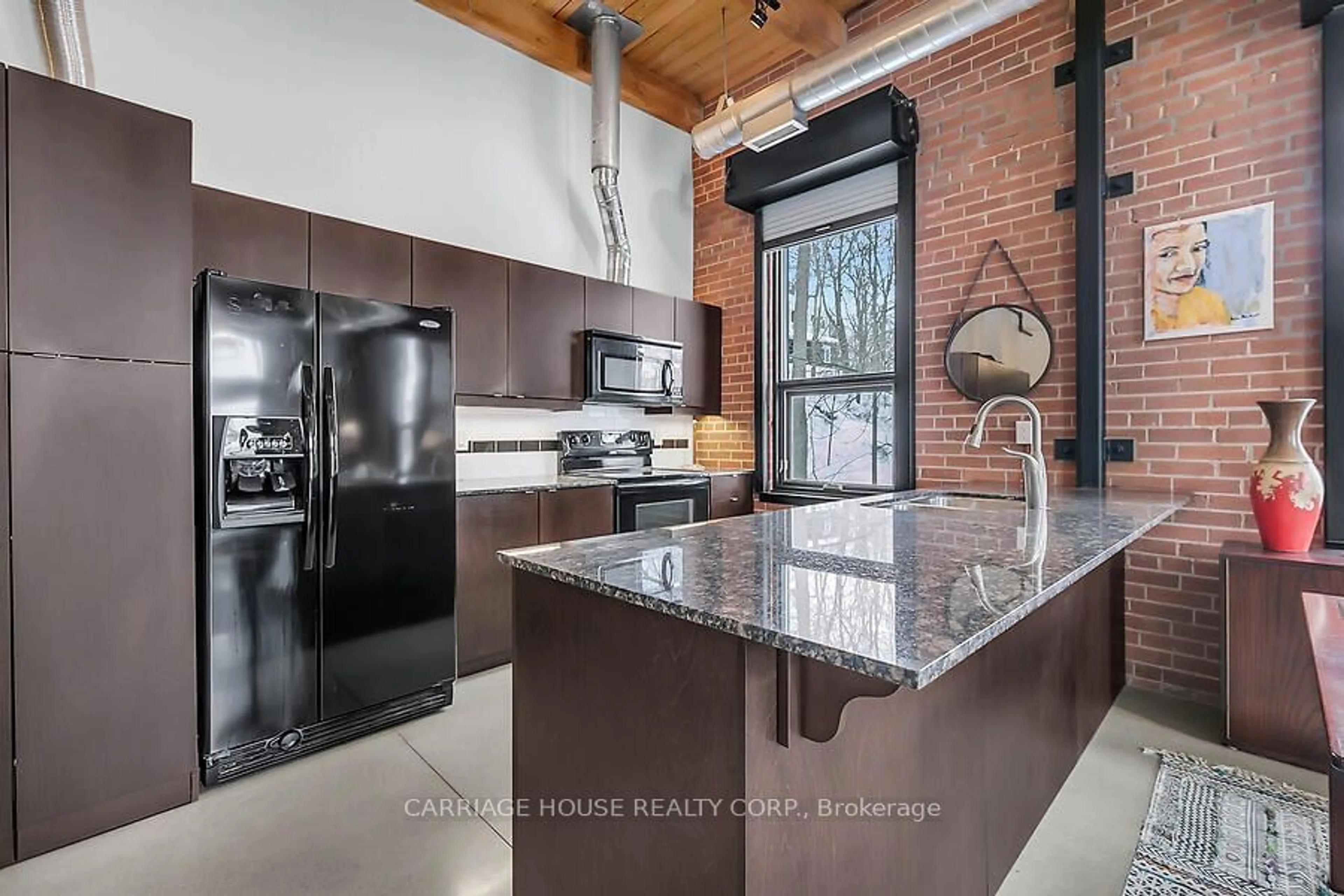 Open concept kitchen, unknown for 85 Spruce St #201, Cambridge Ontario N1R 4K4