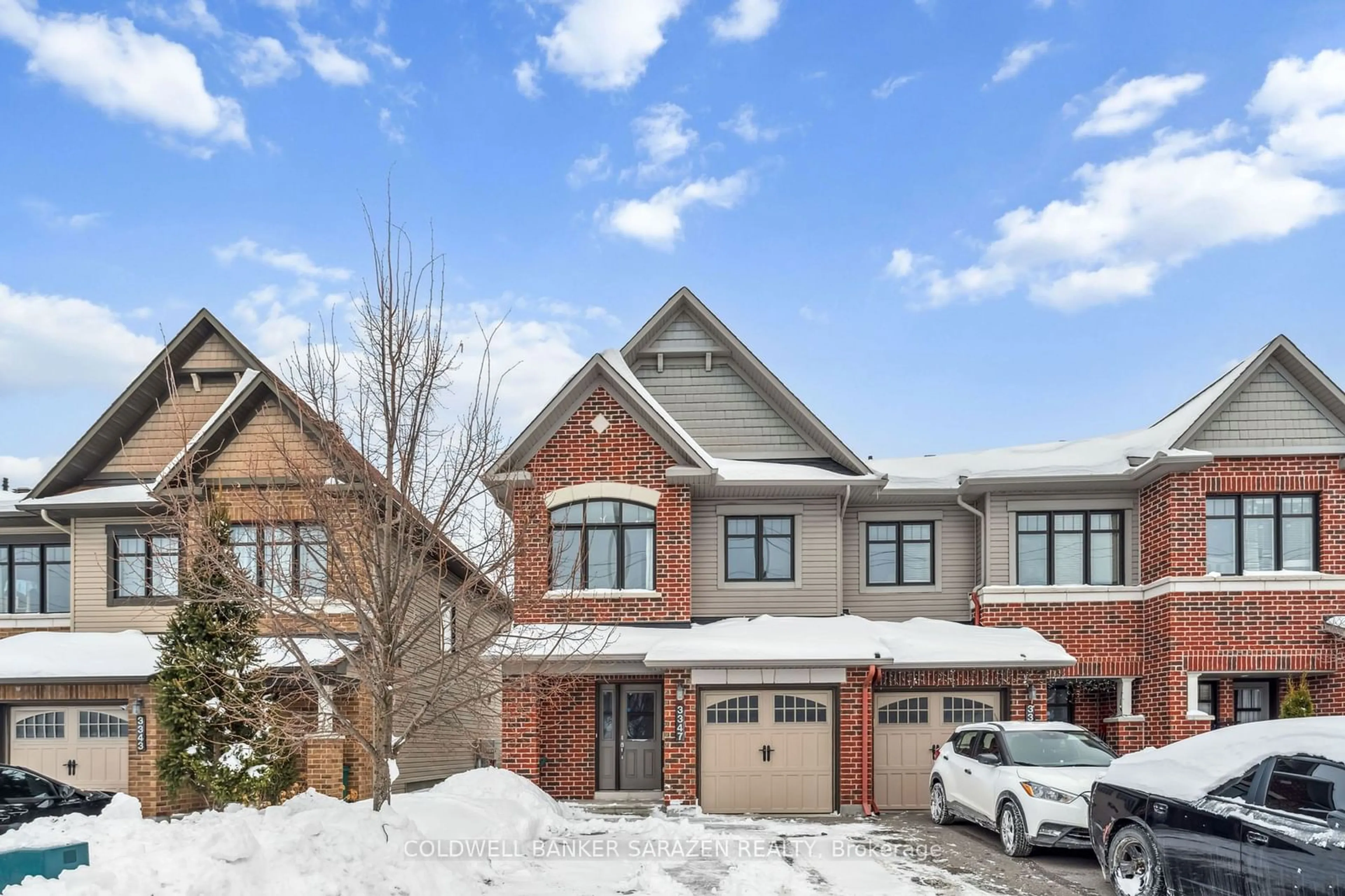 Home with brick exterior material, street for 3347 Woodroffe Ave, Barrhaven Ontario K2G 4P4