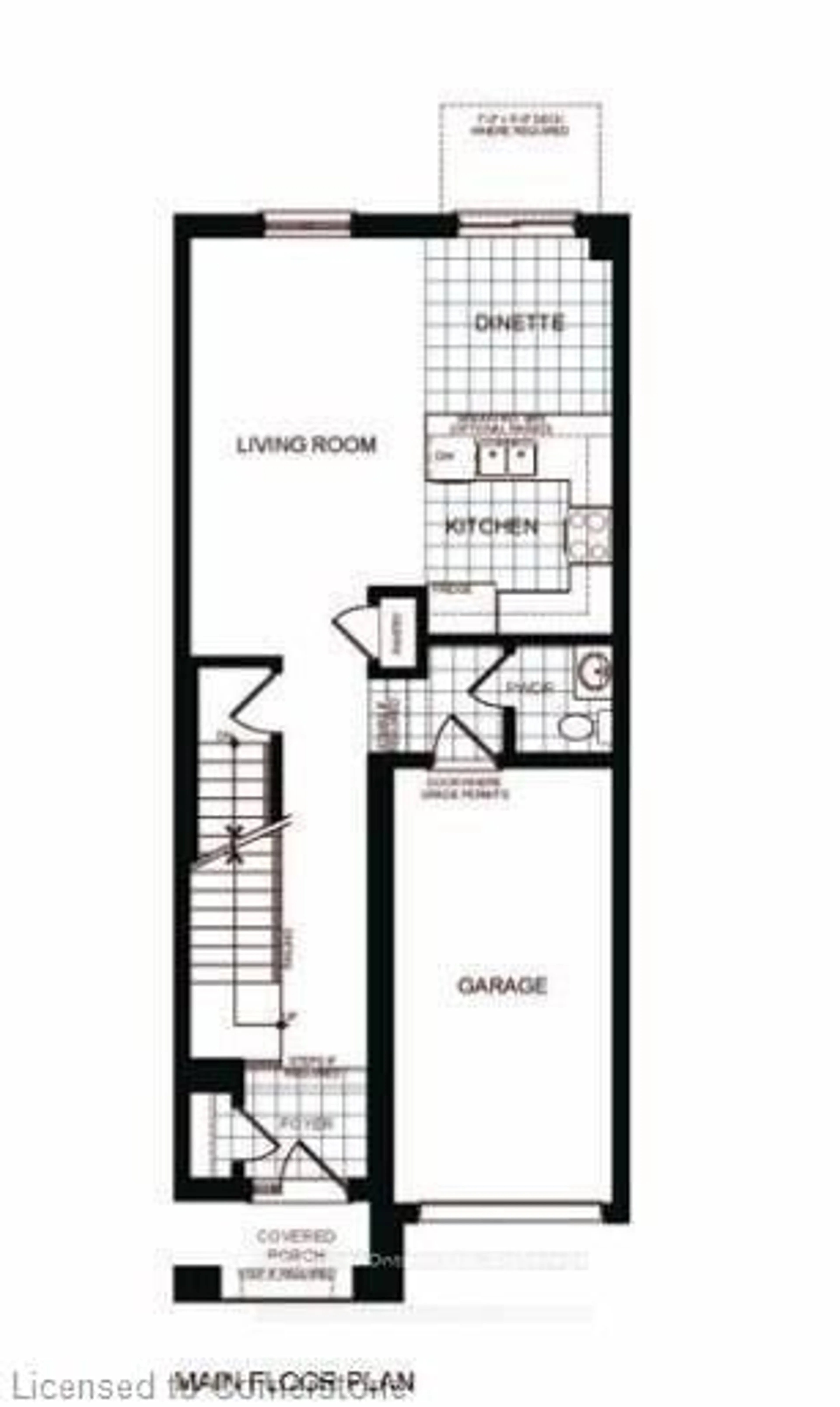 Floor plan for 37 George Brier Dr, Brant Ontario N3L 3Z9