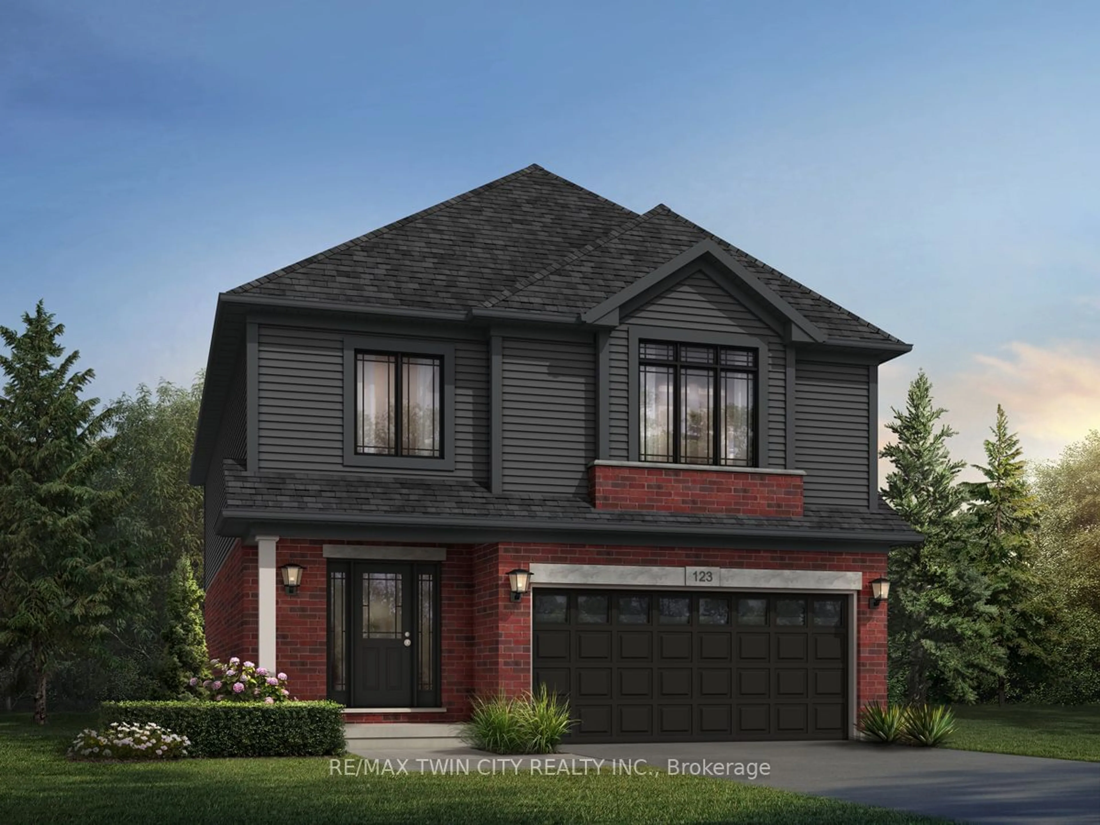 Home with brick exterior material, street for 164 BENNINGER Dr, Kitchener Ontario N2E 0C9