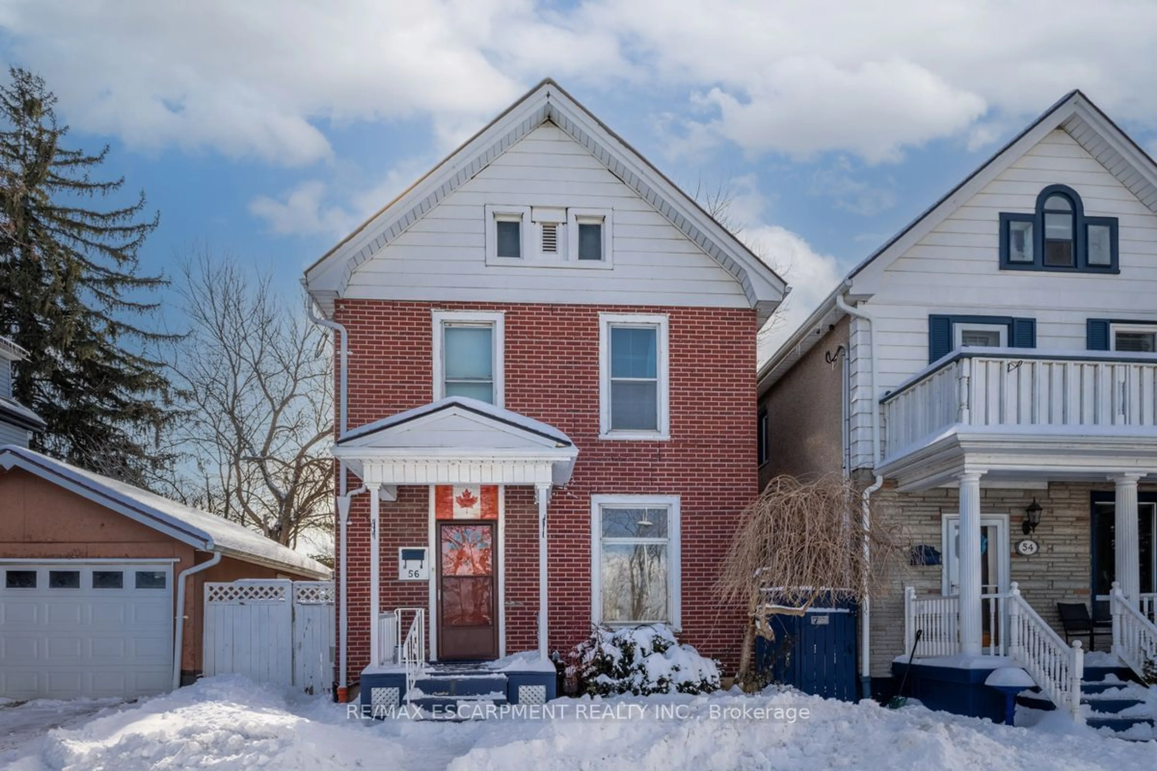 Home with brick exterior material, street for 56 Guise St, Hamilton Ontario L8L 4L9