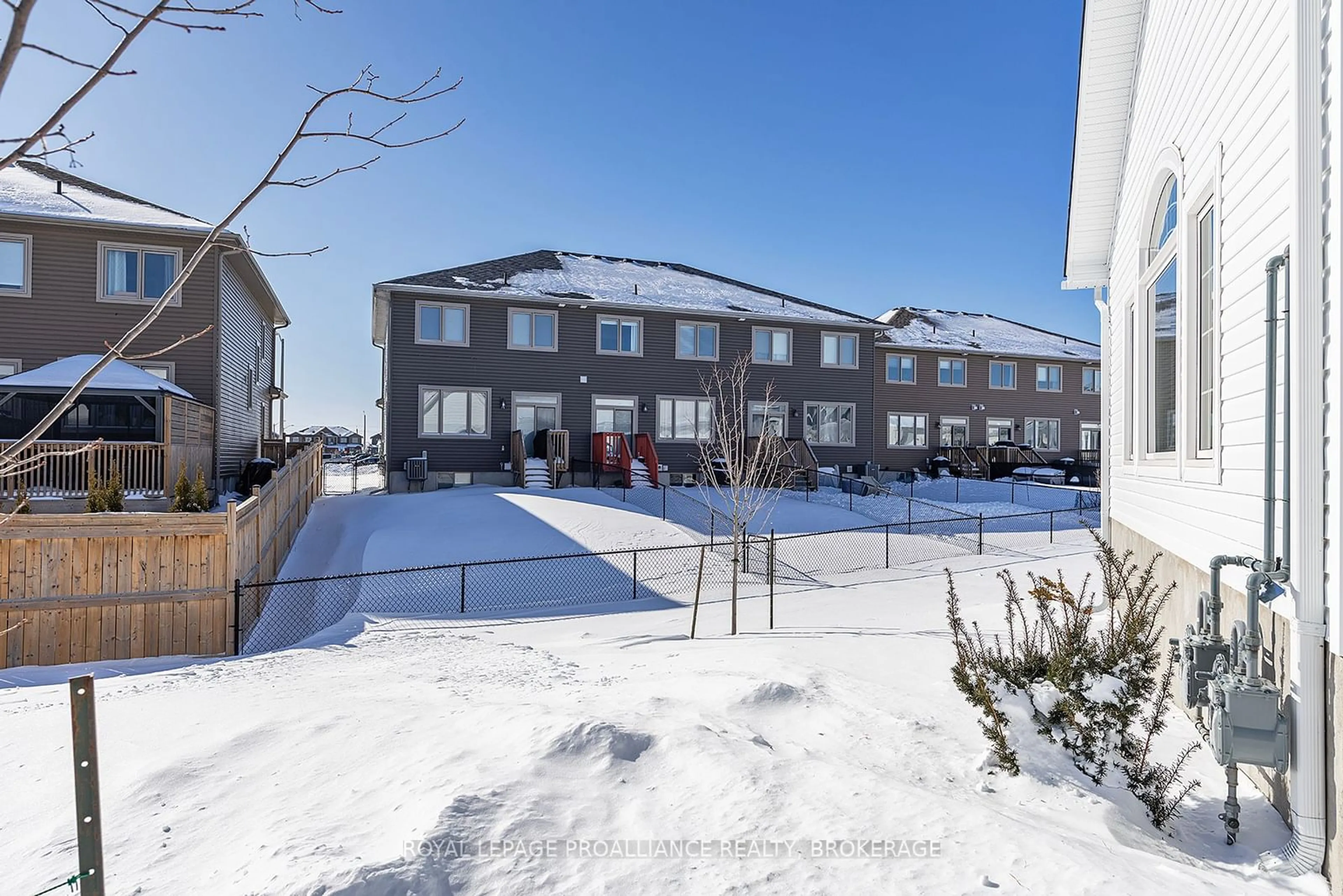 A pic from outside/outdoor area/front of a property/back of a property/a pic from drone, street for 49 Lowry Pl, Loyalist Ontario K7N 0E2