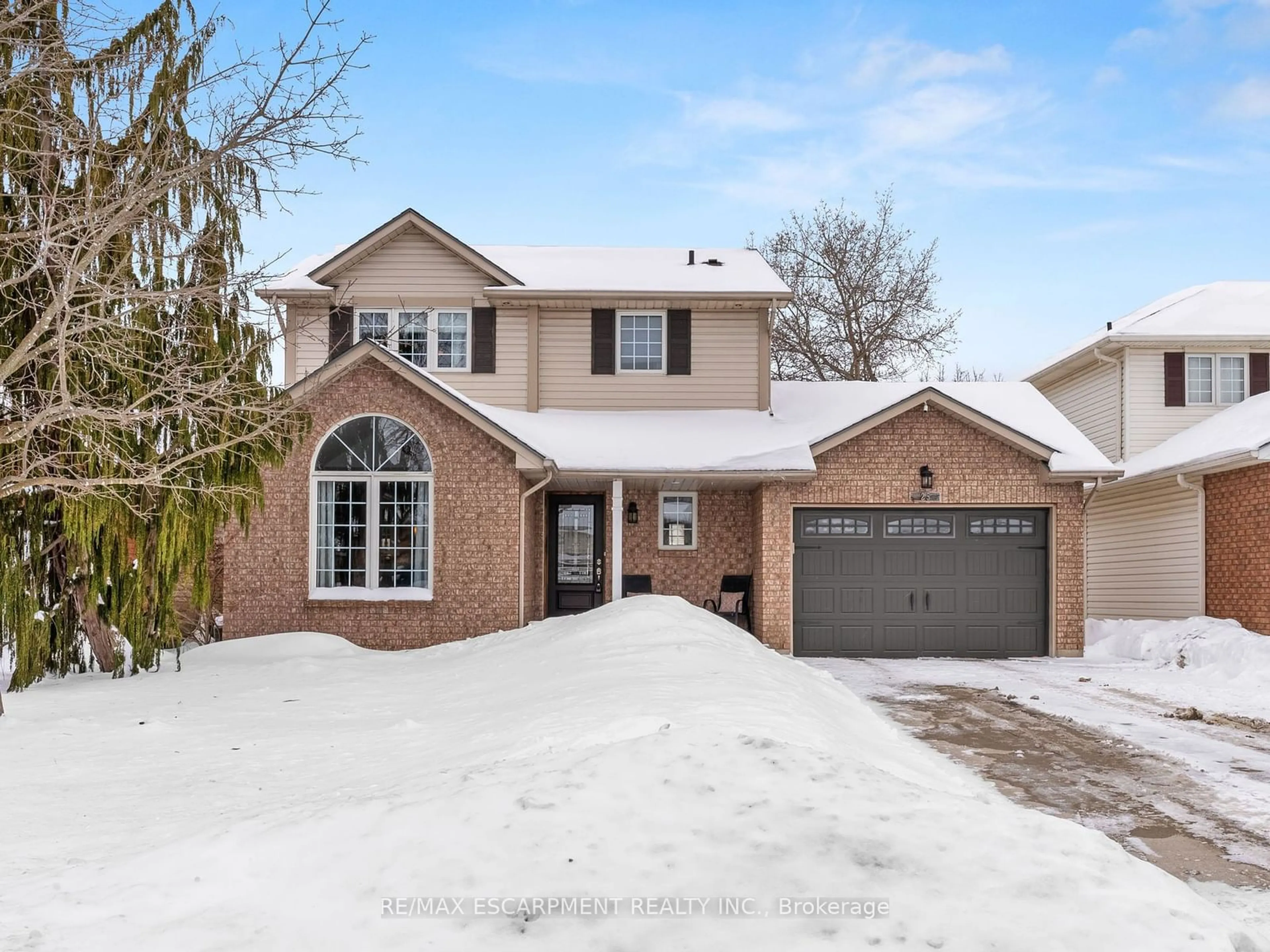 Home with brick exterior material, street for 25 Lindsay Dr, Haldimand Ontario N3W 2M3