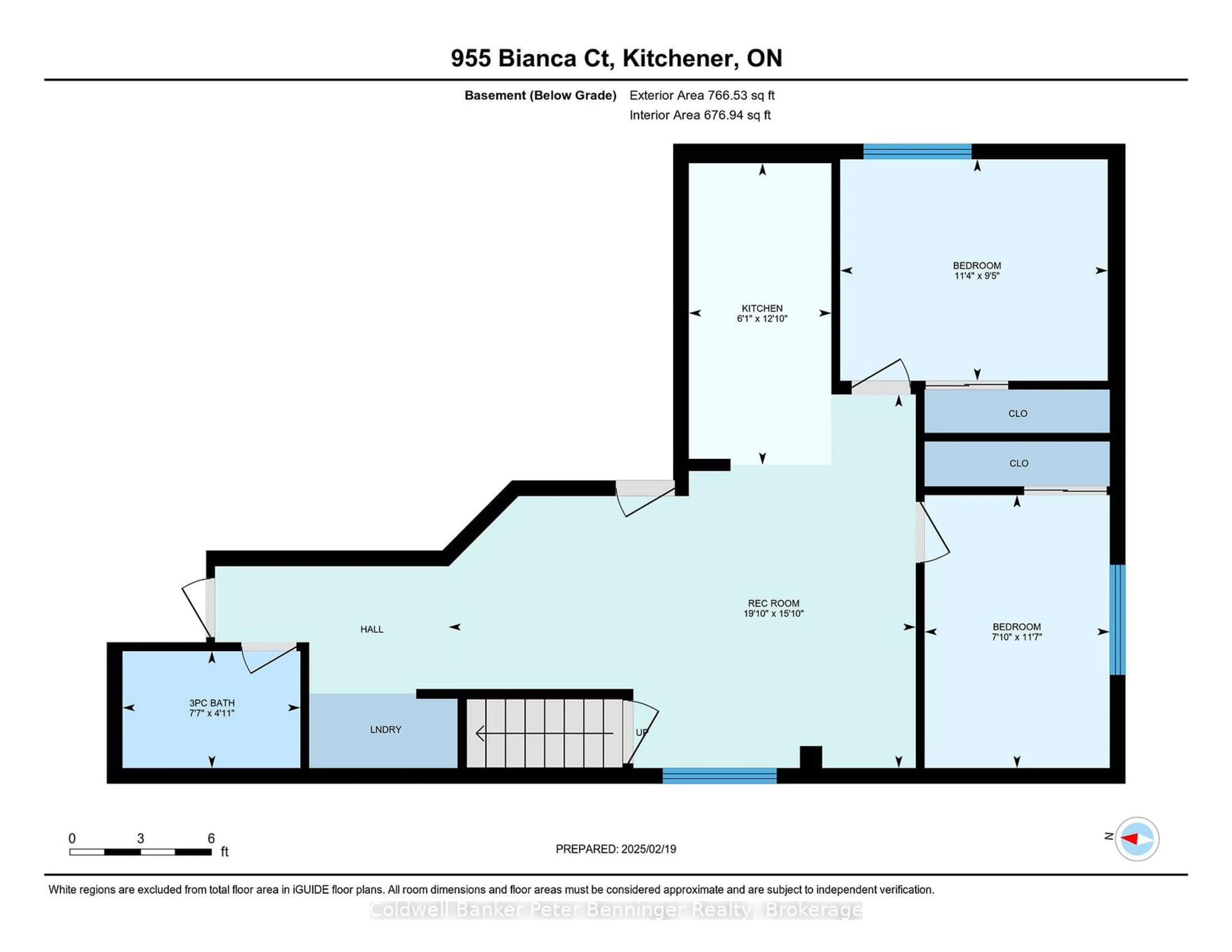 Floor plan for 955 Bianca Crt, Kitchener Ontario N2R 0A5