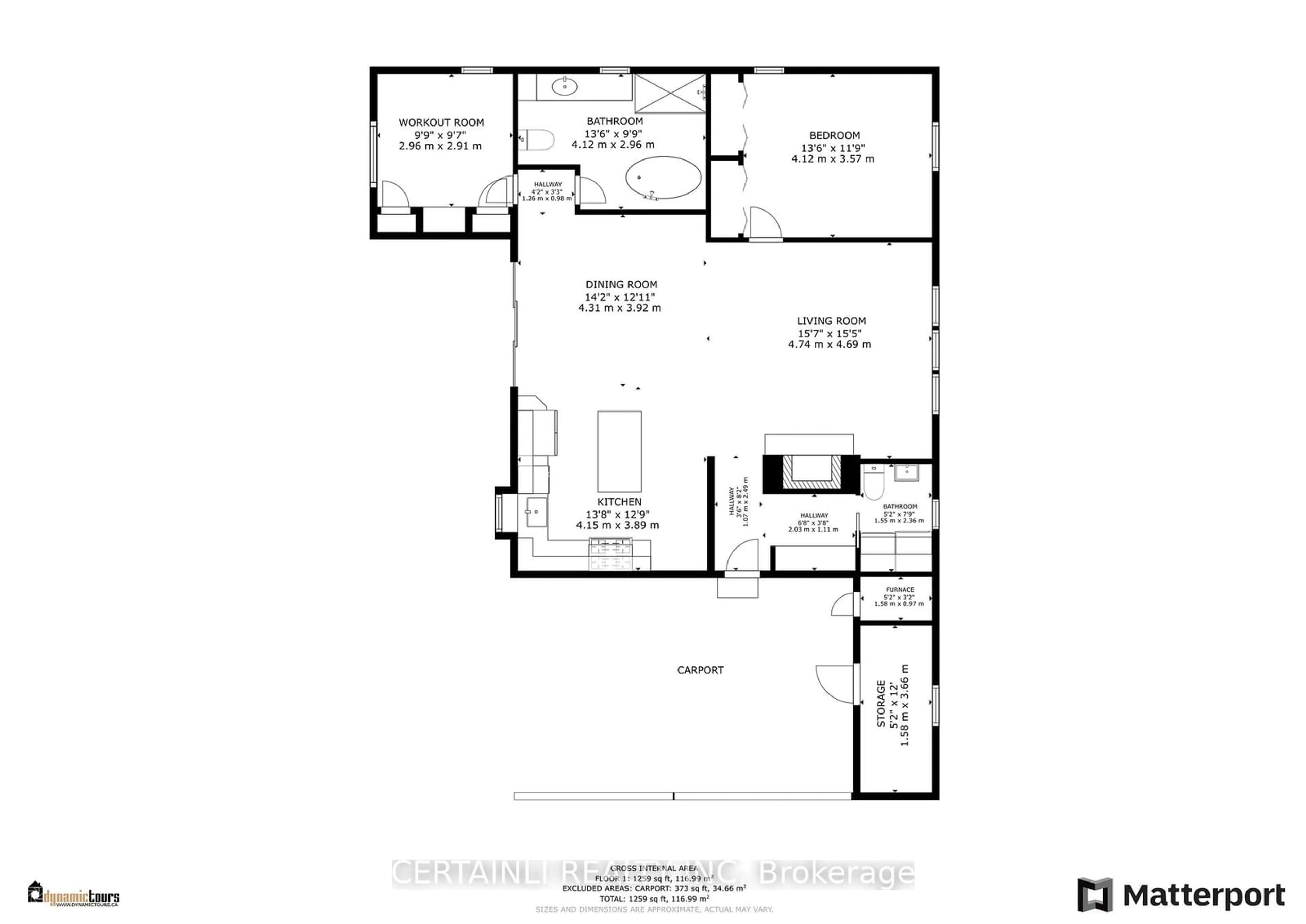 Floor plan for 223 Ontario St, Lambton Shores Ontario N0M 1T0