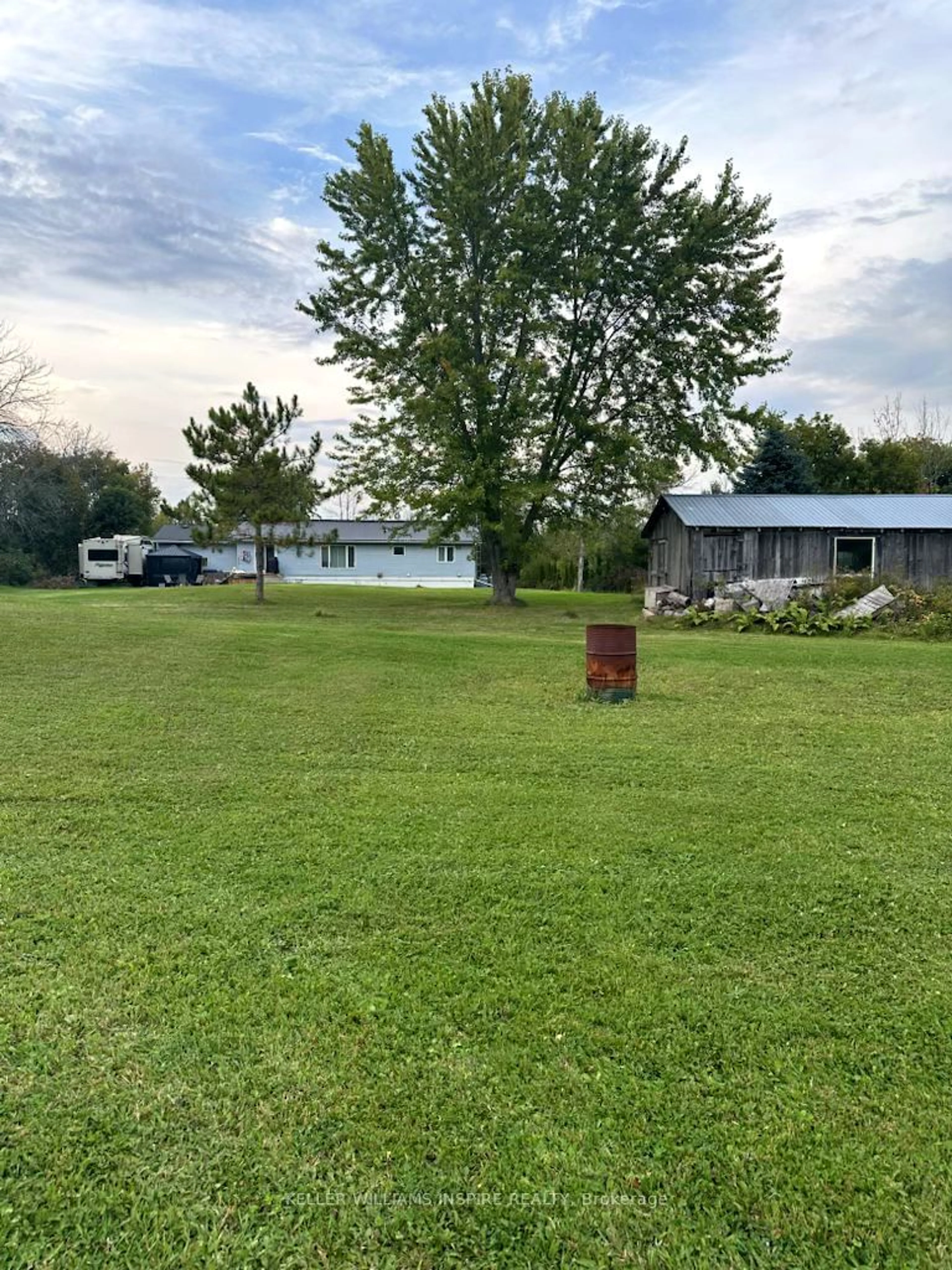 A pic from outside/outdoor area/front of a property/back of a property/a pic from drone, water/lake/river/ocean view for 598 Shannon Rd, Tyendinaga Ontario K0K 2V0