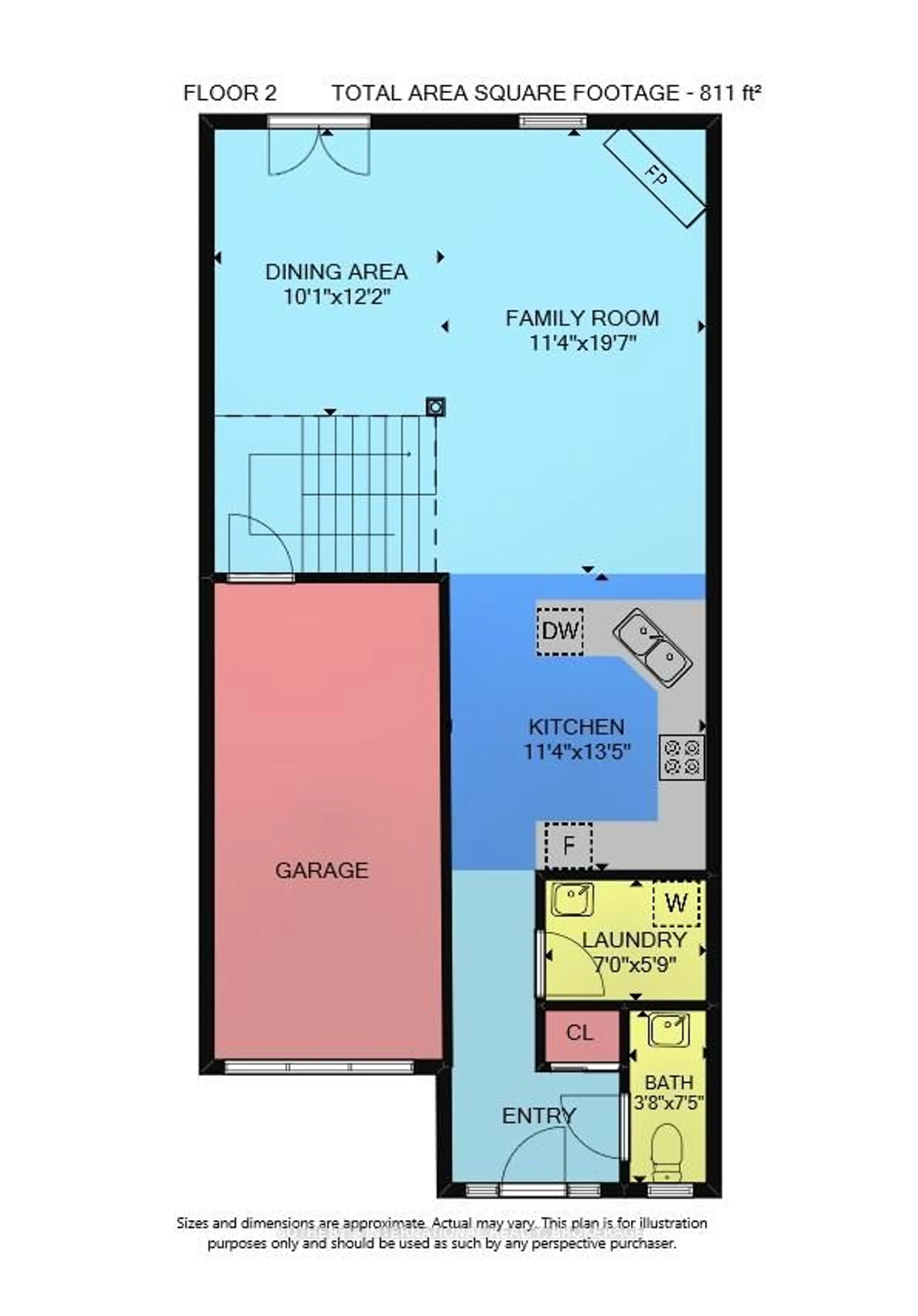 Floor plan for 175 Queen St #4, Niagara-on-the-Lake Ontario L0S 1J0