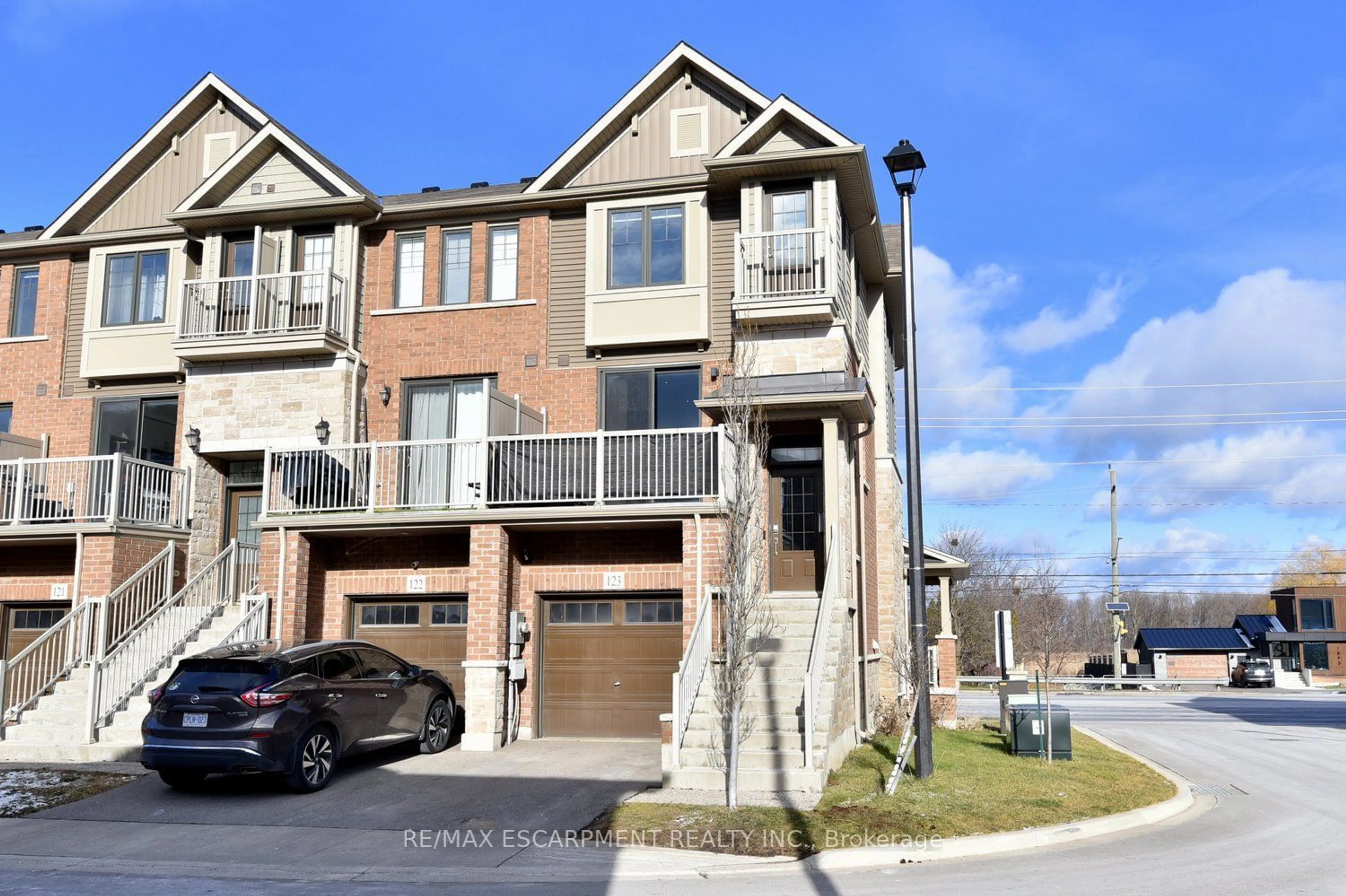 Home with brick exterior material, street for 1890 Rymal Rd #123, Hamilton Ontario L0R 1P0