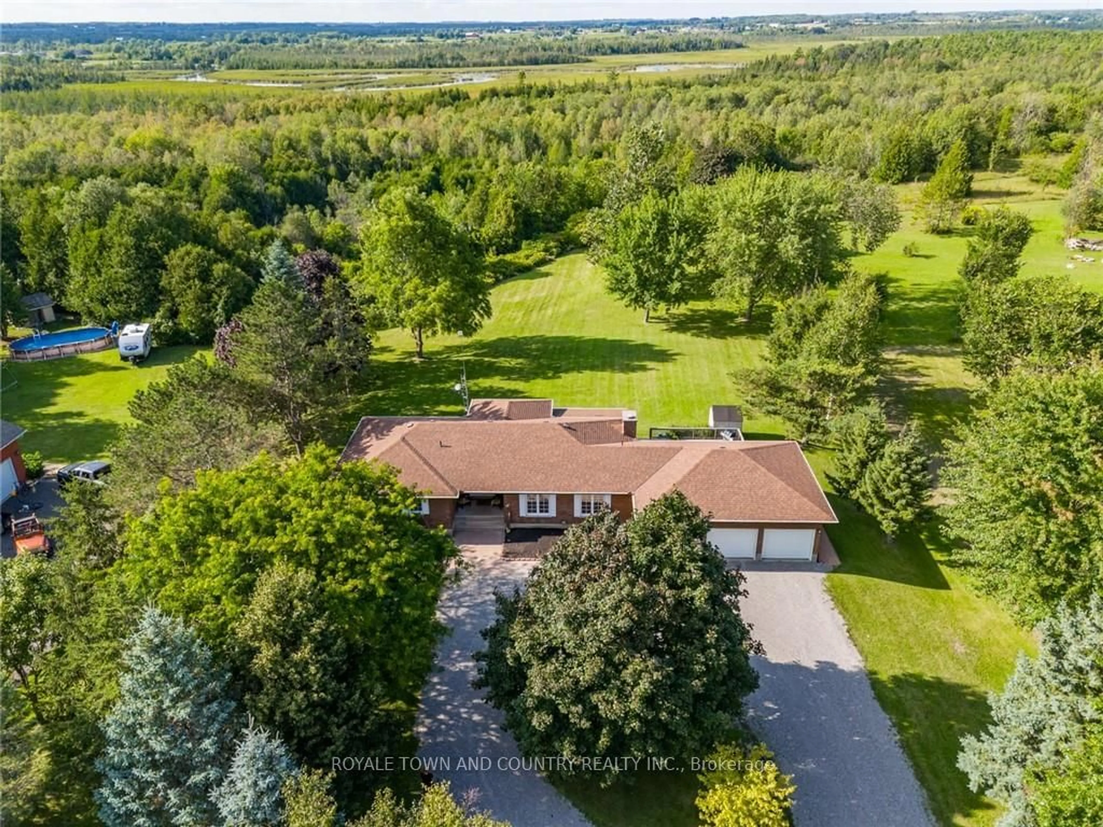 A pic from outside/outdoor area/front of a property/back of a property/a pic from drone, unknown for 151 Kenrei Rd, Kawartha Lakes Ontario K9V 4R1