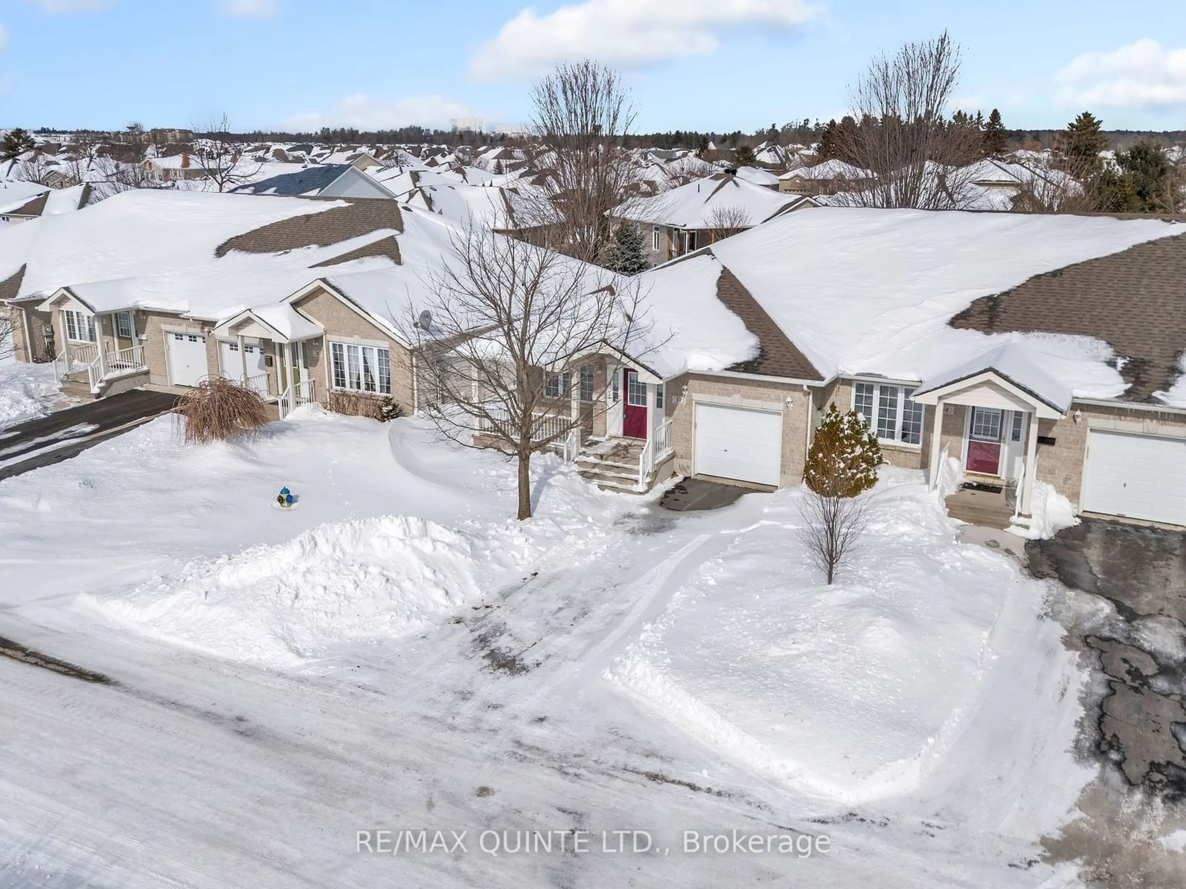 A pic from outside/outdoor area/front of a property/back of a property/a pic from drone, street for 57 Ellesmeer Ave, Kingston Ontario K7P 3H8