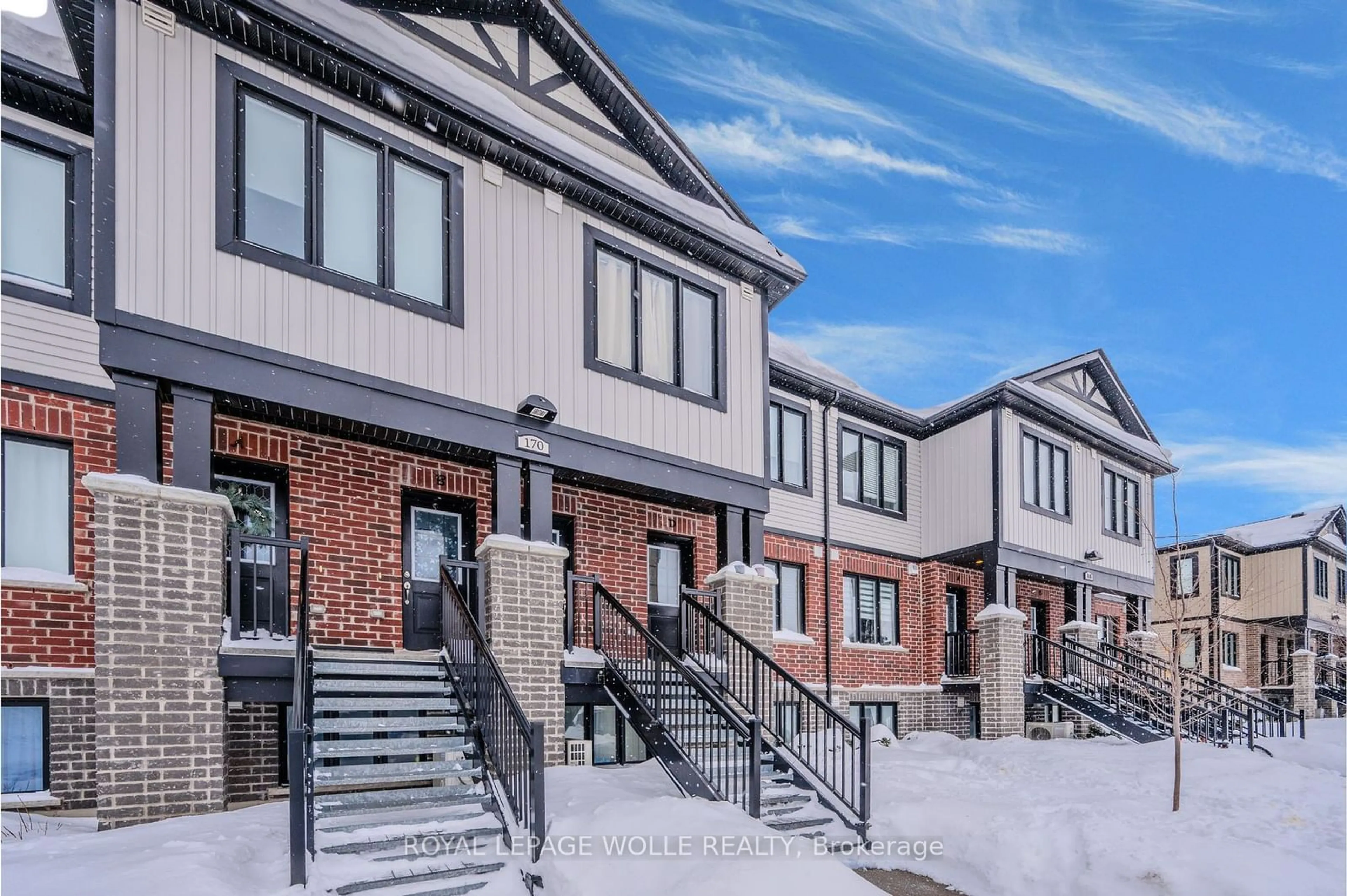 Home with brick exterior material, street for 170 Rochefort St #D, Kitchener Ontario N2R 0C1