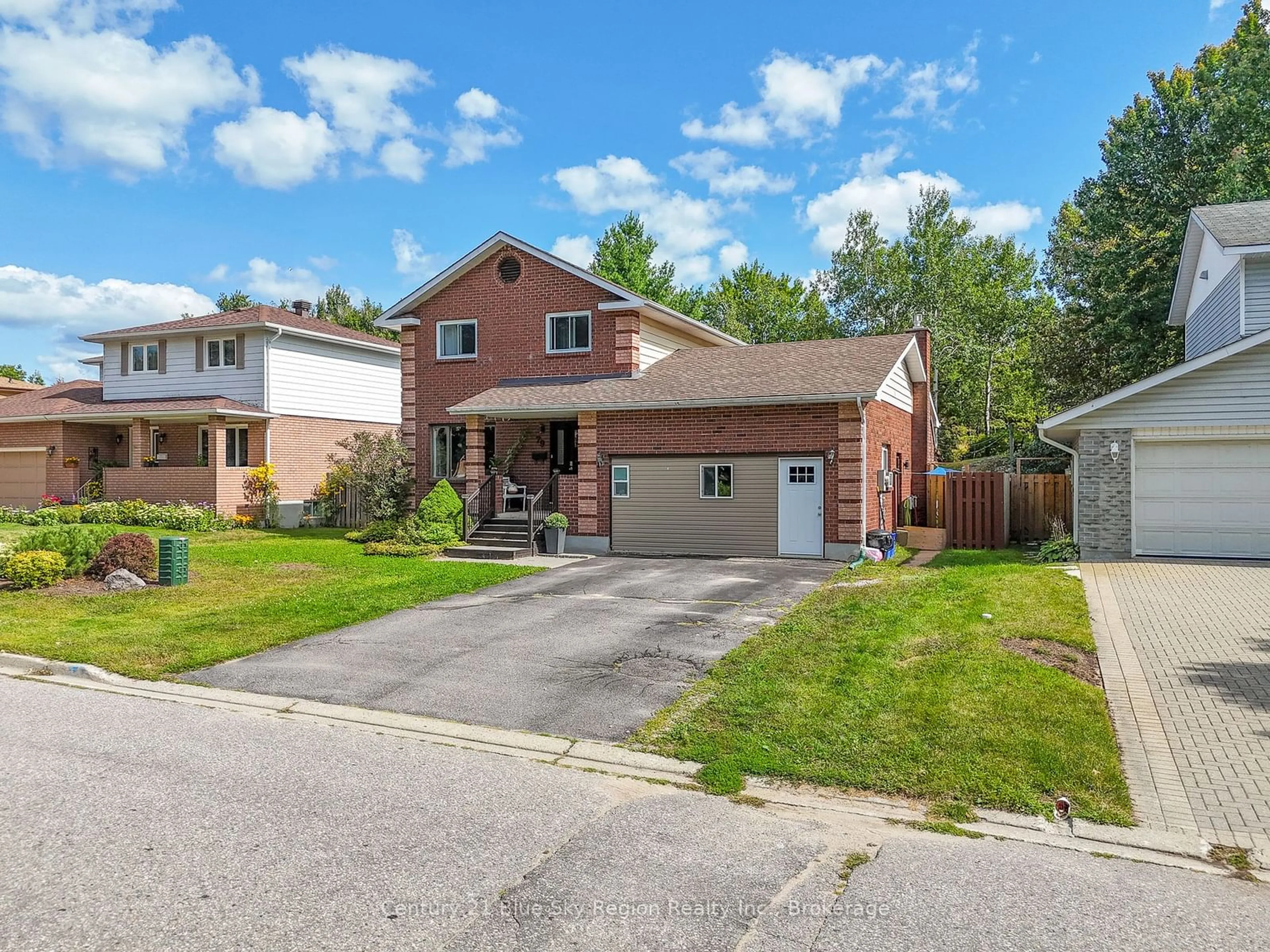 Home with brick exterior material, street for 79 Labreche Dr, North Bay Ontario P1A 3R6