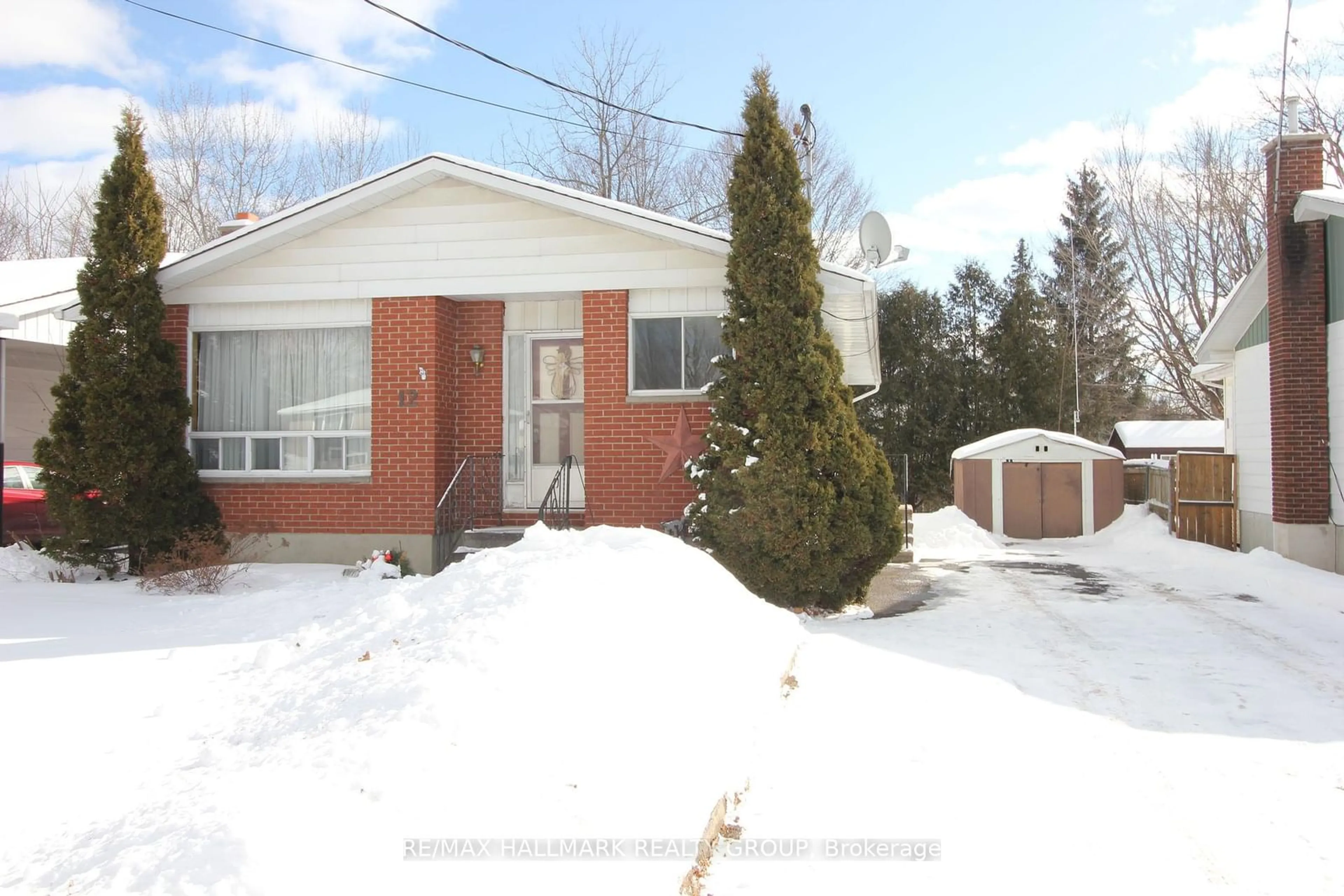 Home with brick exterior material, street for 12 Haggart St, Perth Ontario K7H 2Z4