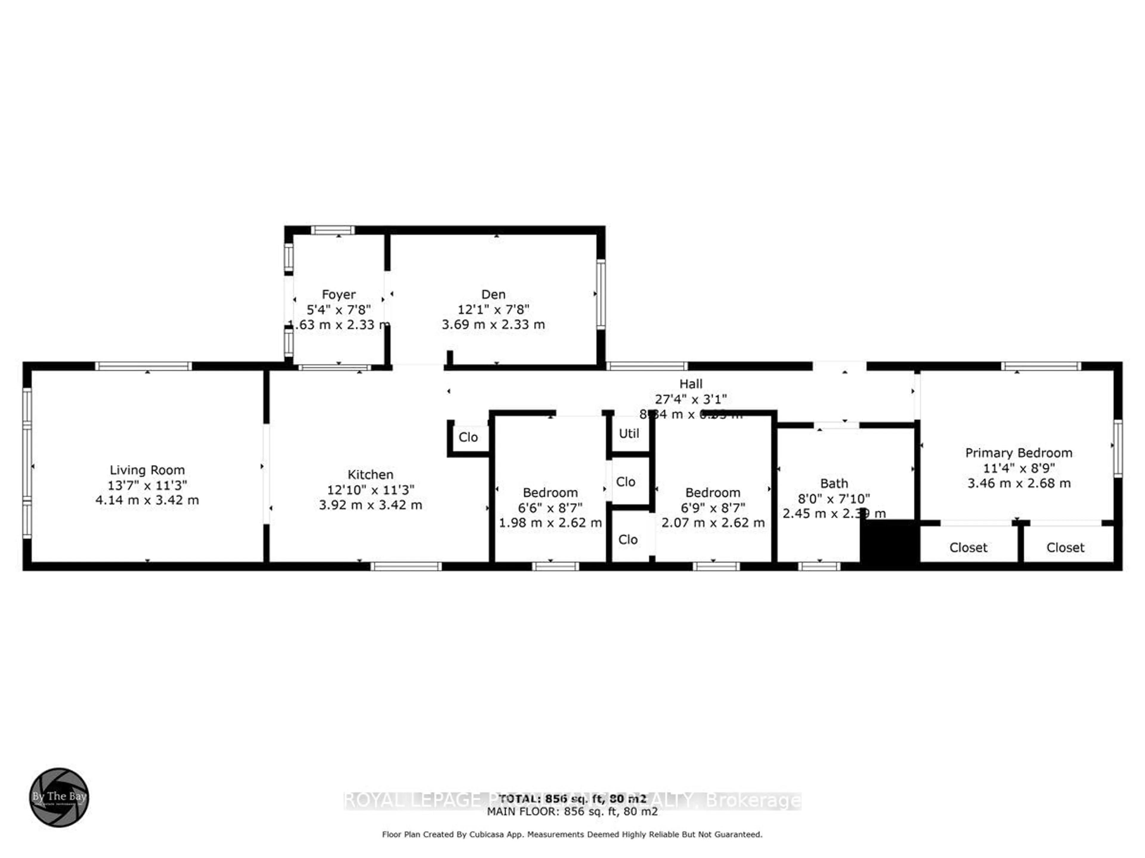 Floor plan for 311 Dundas St #40, Quinte West Ontario K8V 1M1