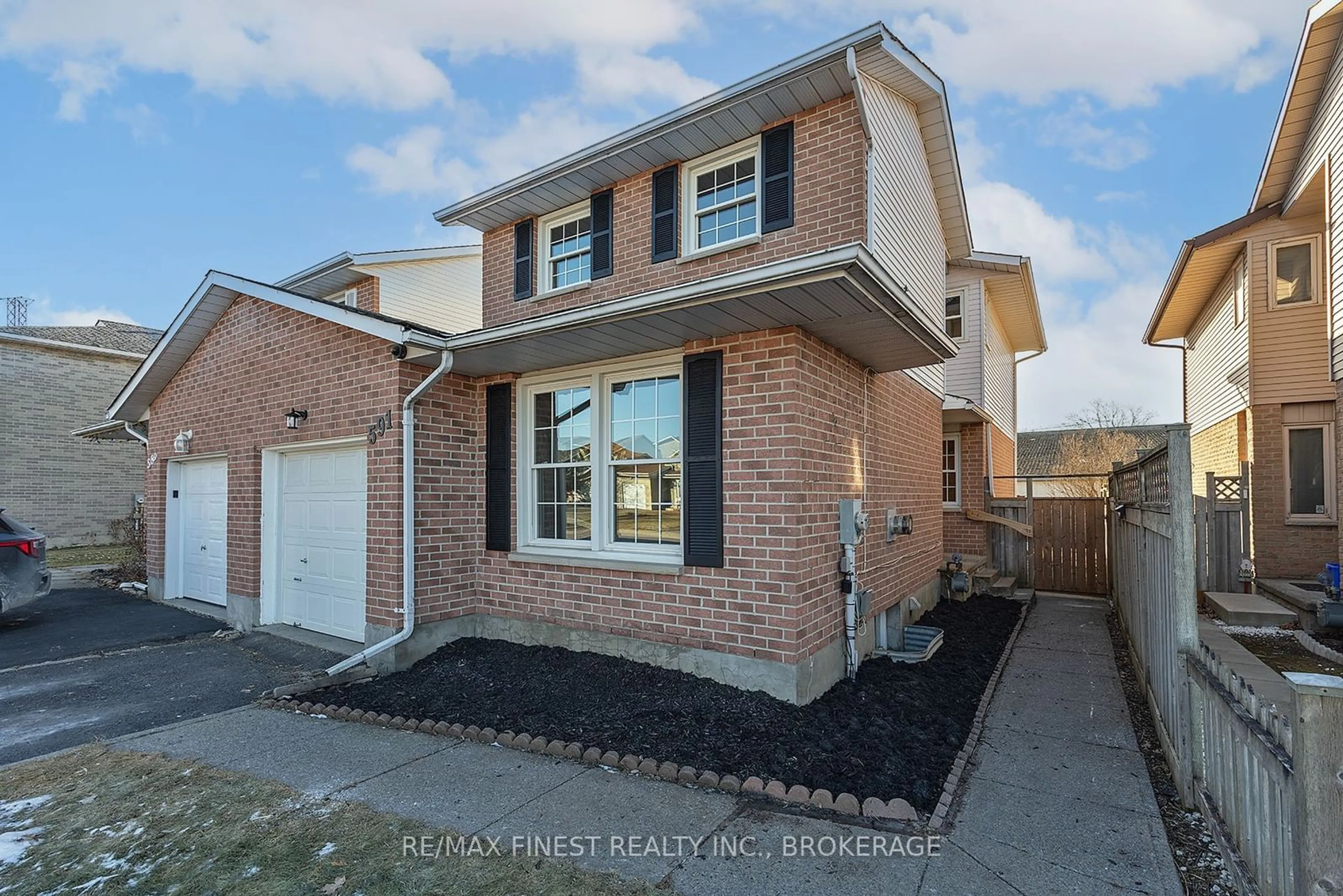 Home with brick exterior material, street for 591 DAVIS Dr, Kingston Ontario K7M 7Y3