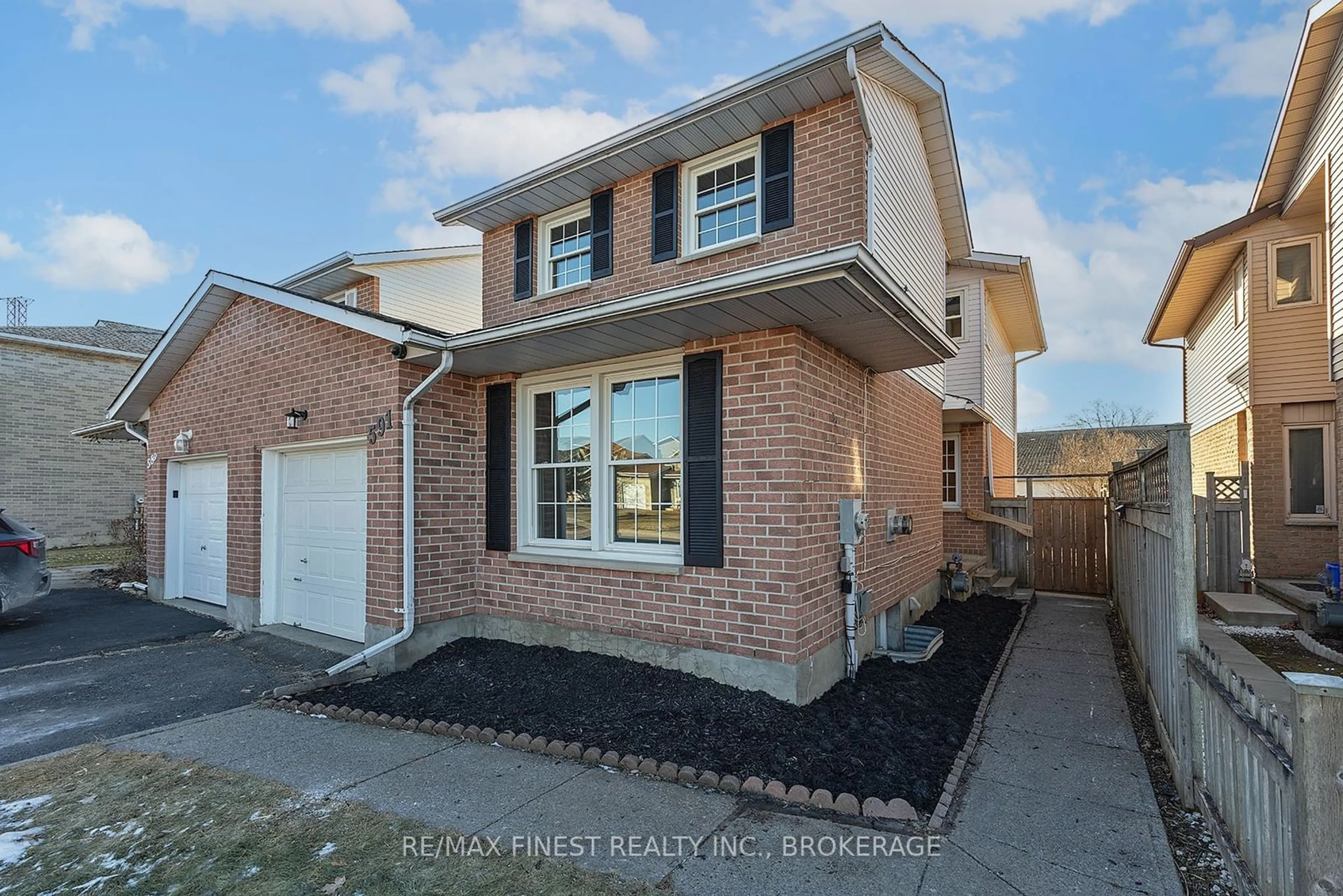 Home with brick exterior material, street for 591 DAVIS Dr, Kingston Ontario K7M 7Y3