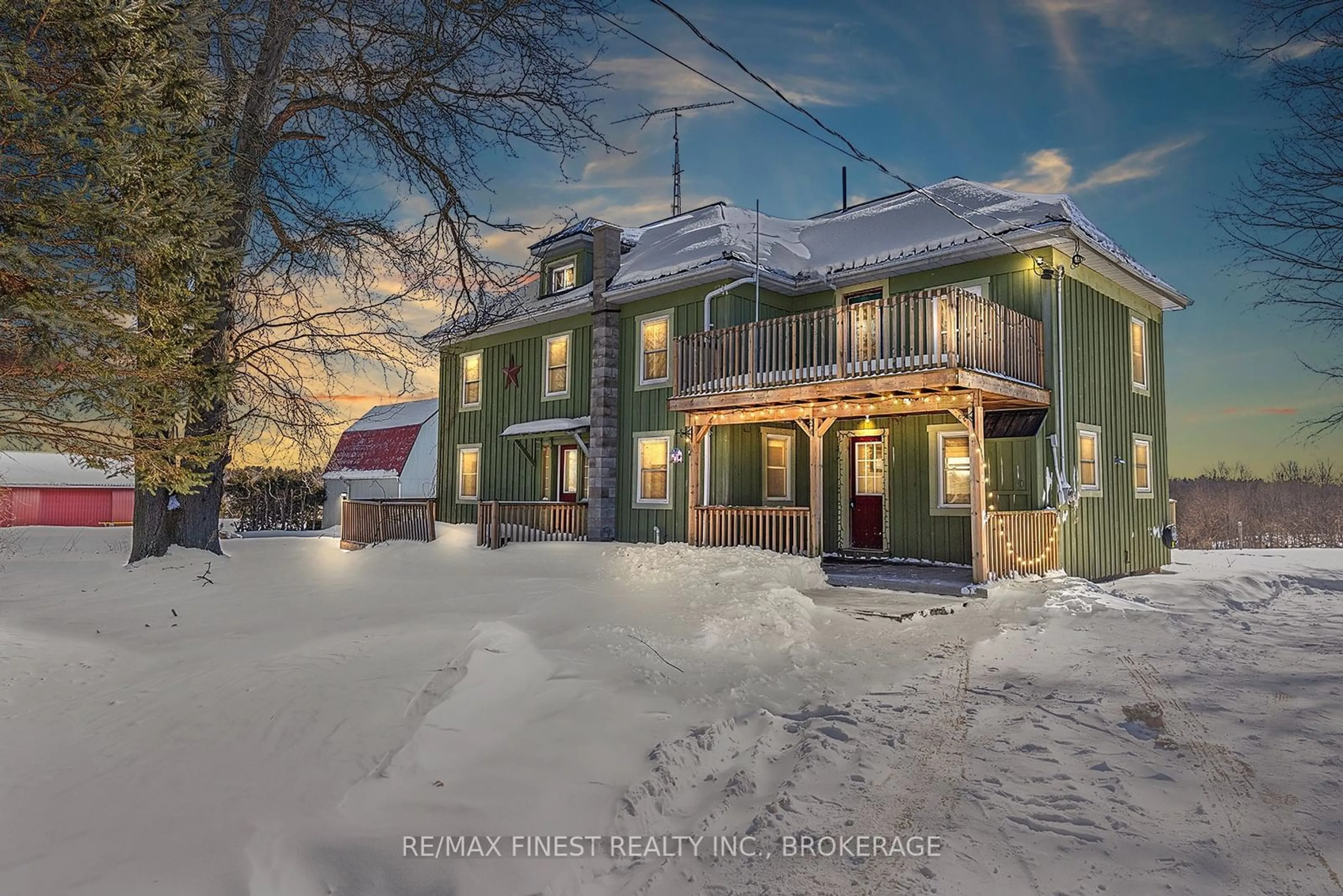 A pic from outside/outdoor area/front of a property/back of a property/a pic from drone, street for 153 Sweets Corners Rd, Leeds and the Thousand Islands Ontario K0E 1N0