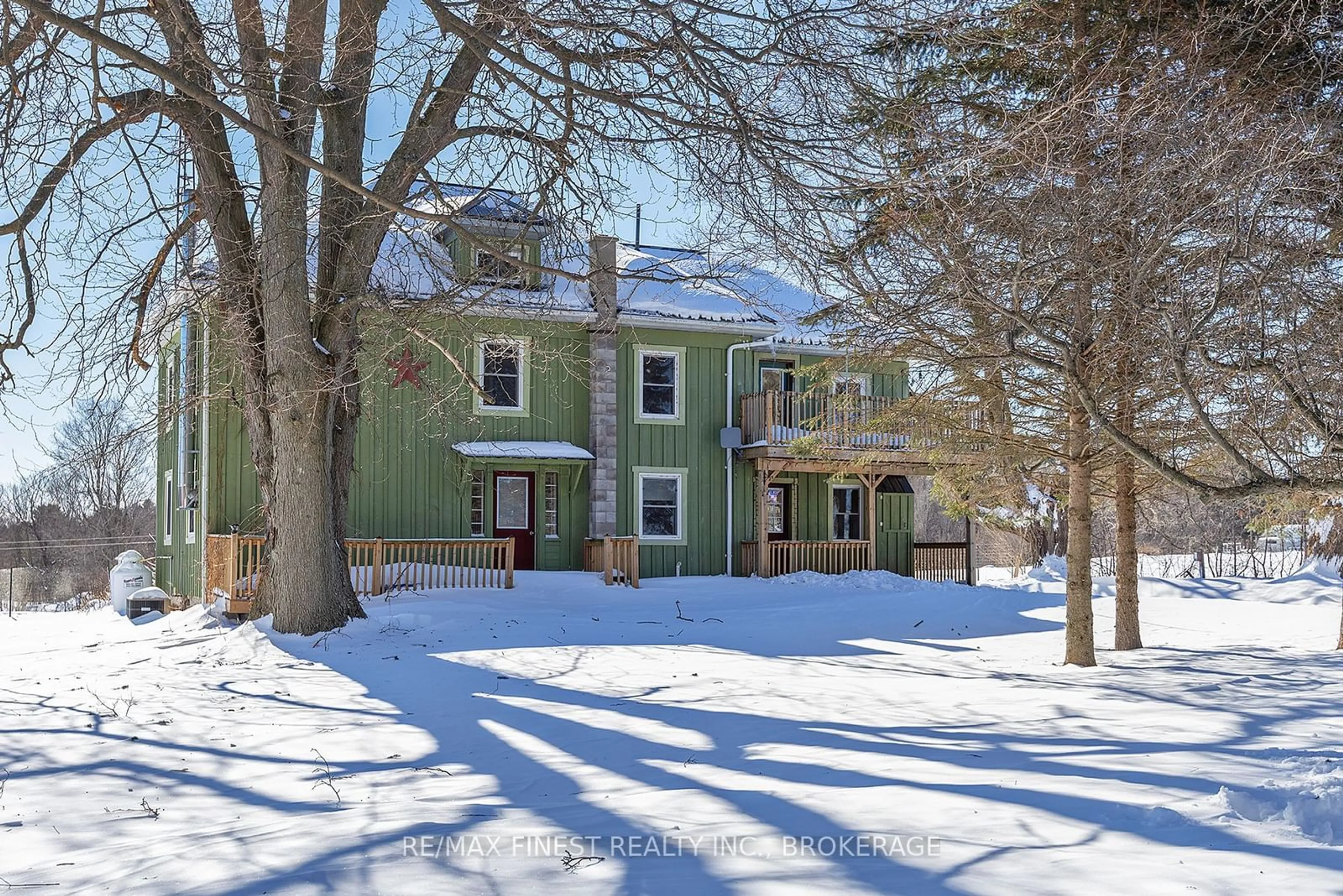 A pic from outside/outdoor area/front of a property/back of a property/a pic from drone, street for 153 Sweets Corners Rd, Leeds and the Thousand Islands Ontario K0E 1N0