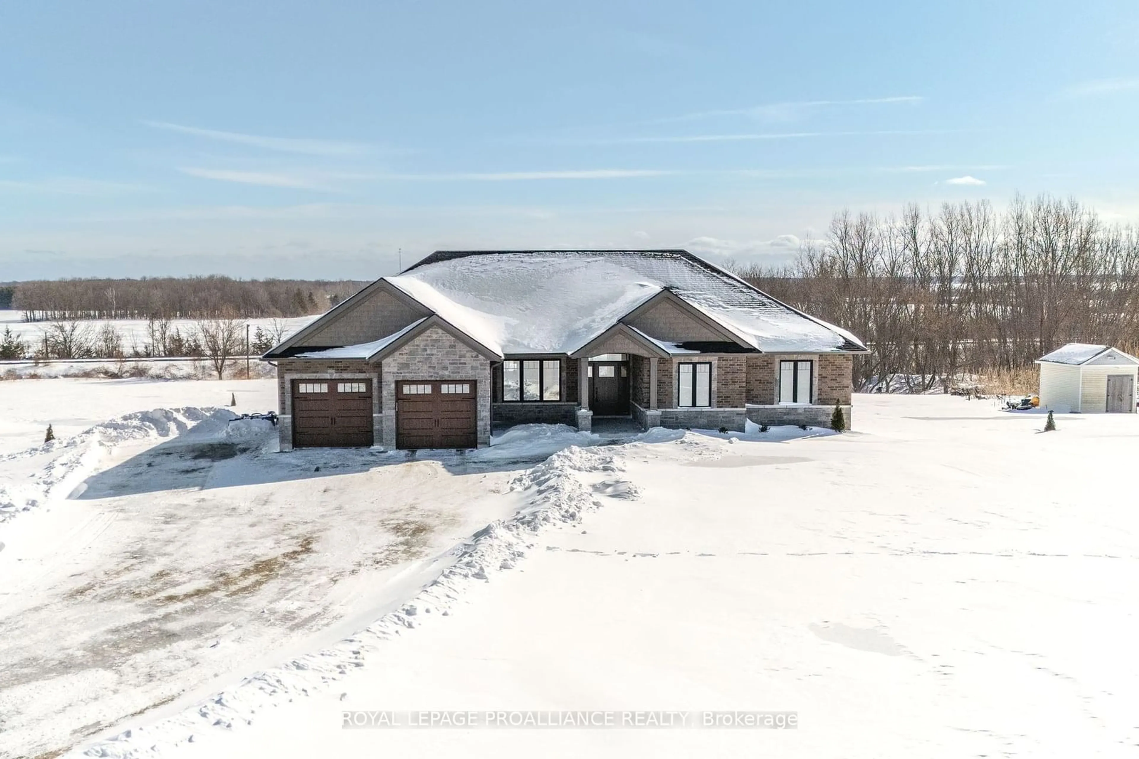 A pic from outside/outdoor area/front of a property/back of a property/a pic from drone, unknown for 15601 Highway 2, Brighton Ontario K0K 1H0