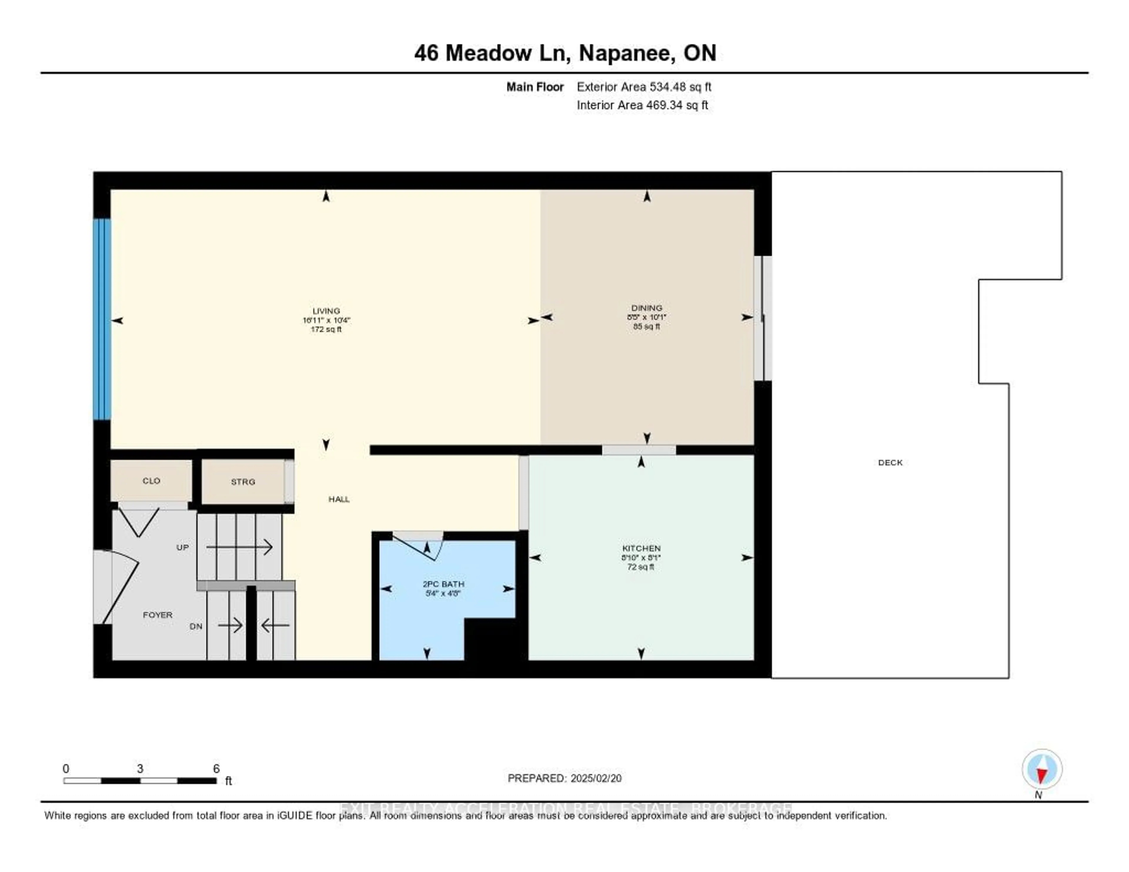 Floor plan for 46 Meadow Lane #46, Greater Napanee Ontario K7R 3R8