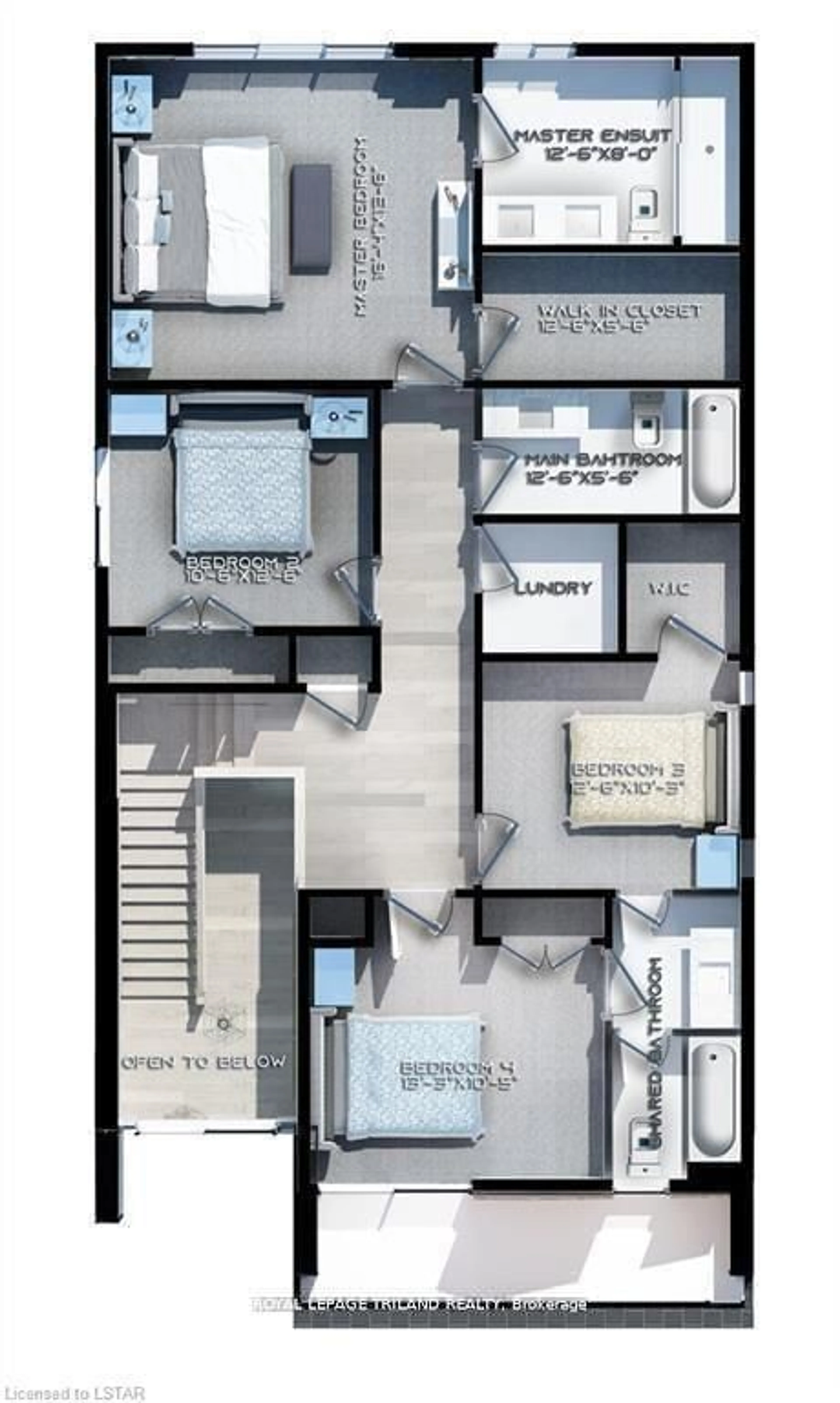 Floor plan for 3915 BIG LEAF Tr, London Ontario N6P 0A3