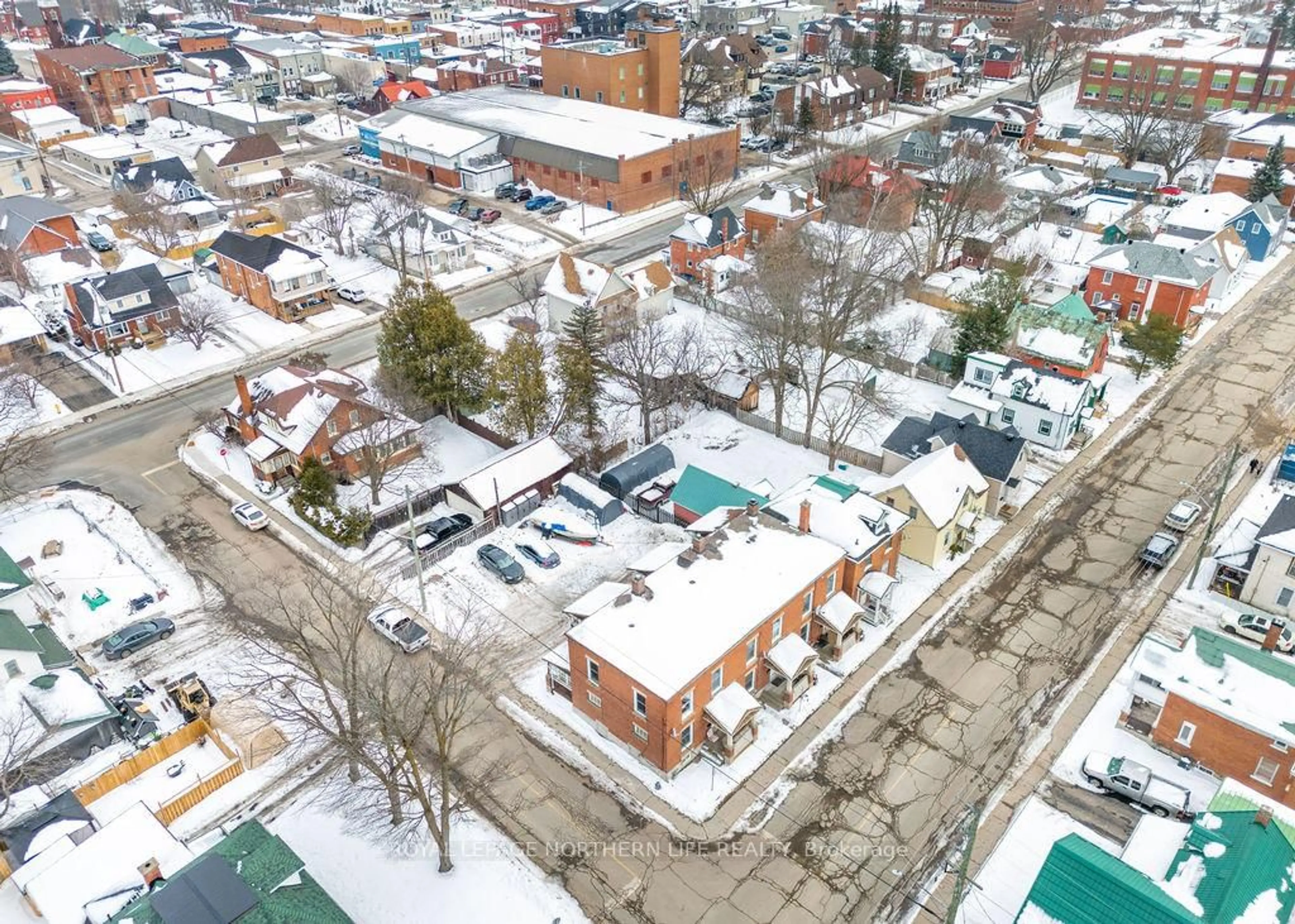 A pic from outside/outdoor area/front of a property/back of a property/a pic from drone, street for 119/121 /125 Bonnechere St, Renfrew Ontario K7V 1Z6