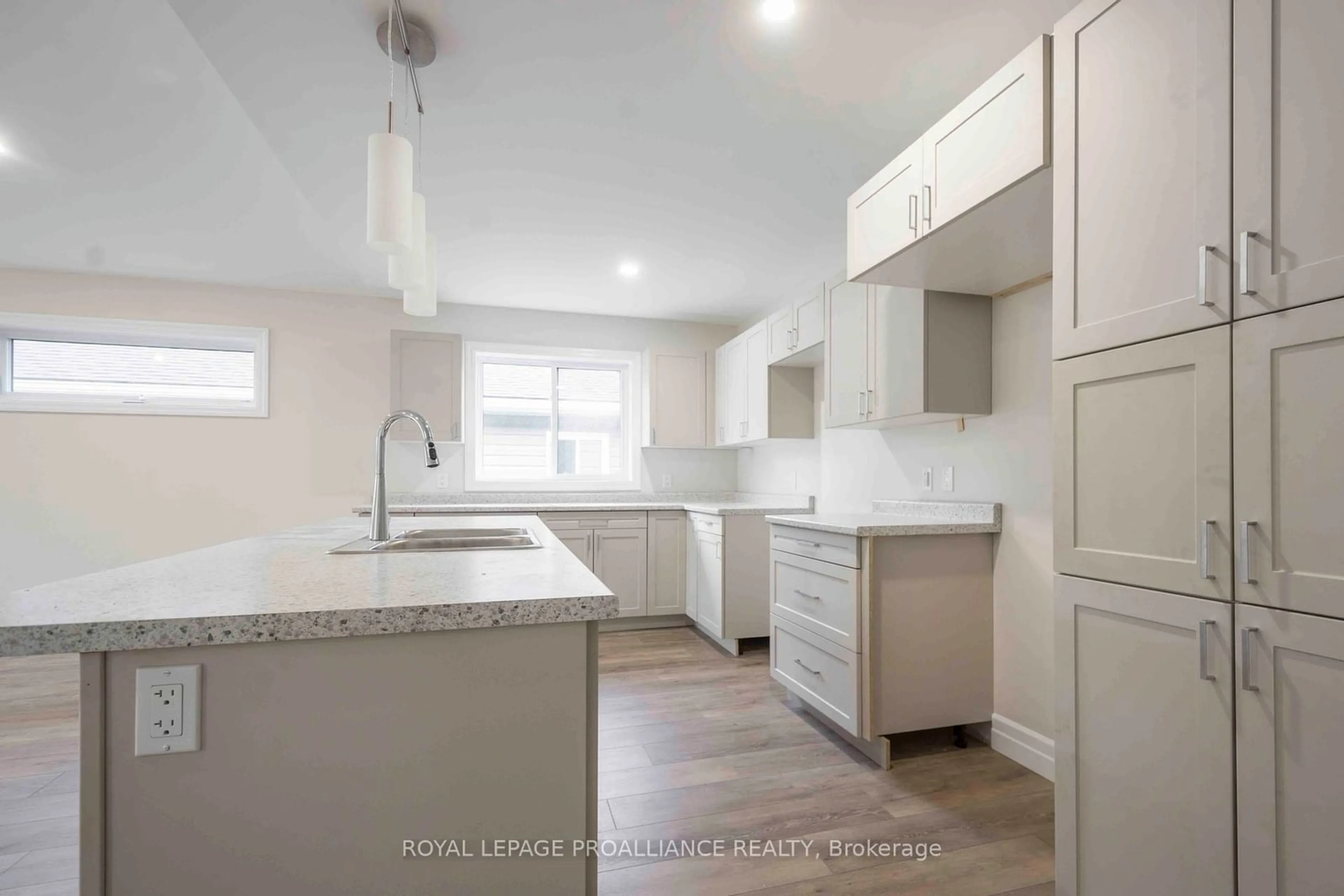 Open concept kitchen, ceramic/tile floor for 77 Meagan Lane, Quinte West Ontario K0K 2C0