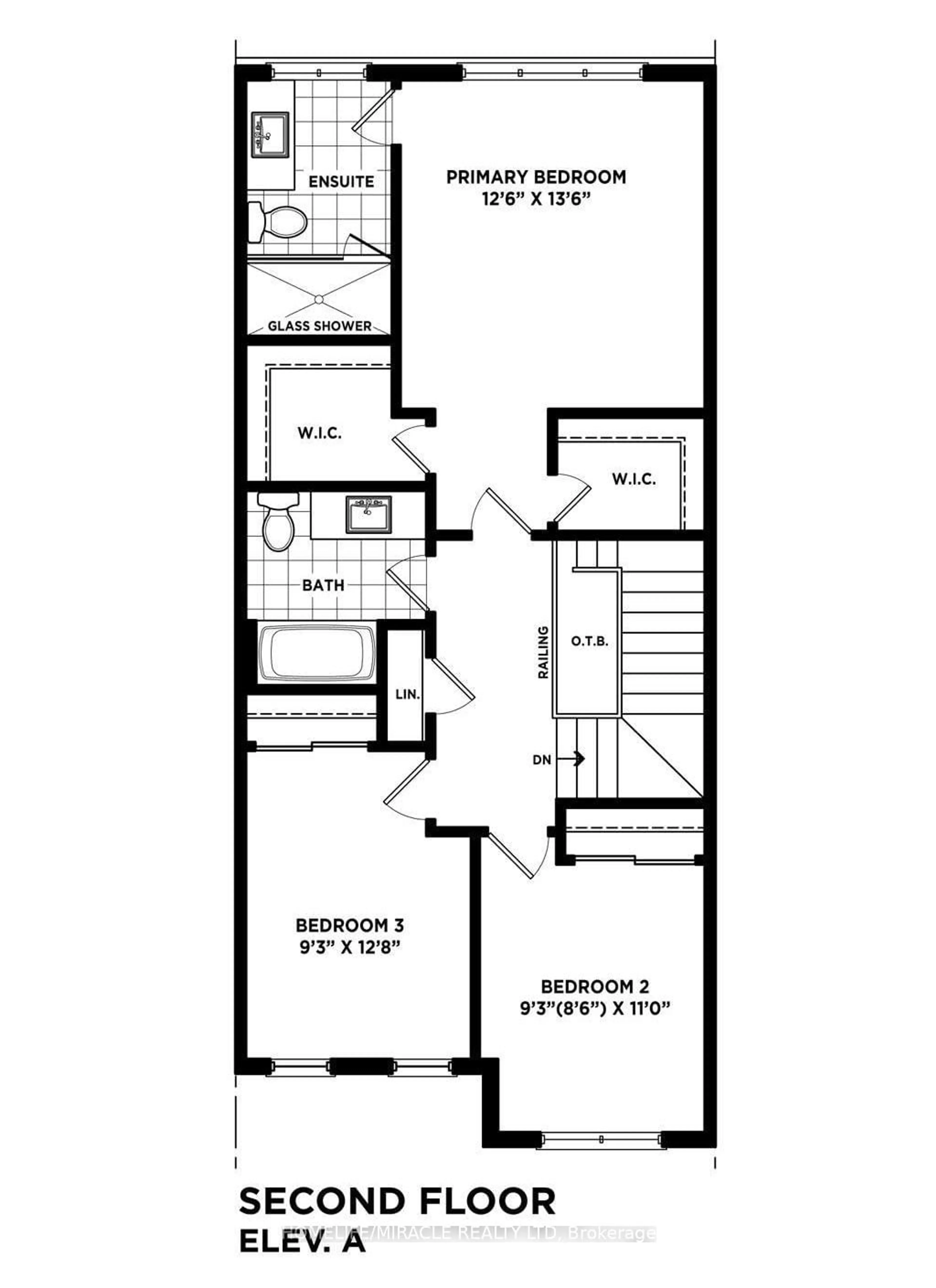 Floor plan for B BLOCK 300-0, Erin Ontario N0B 1T0