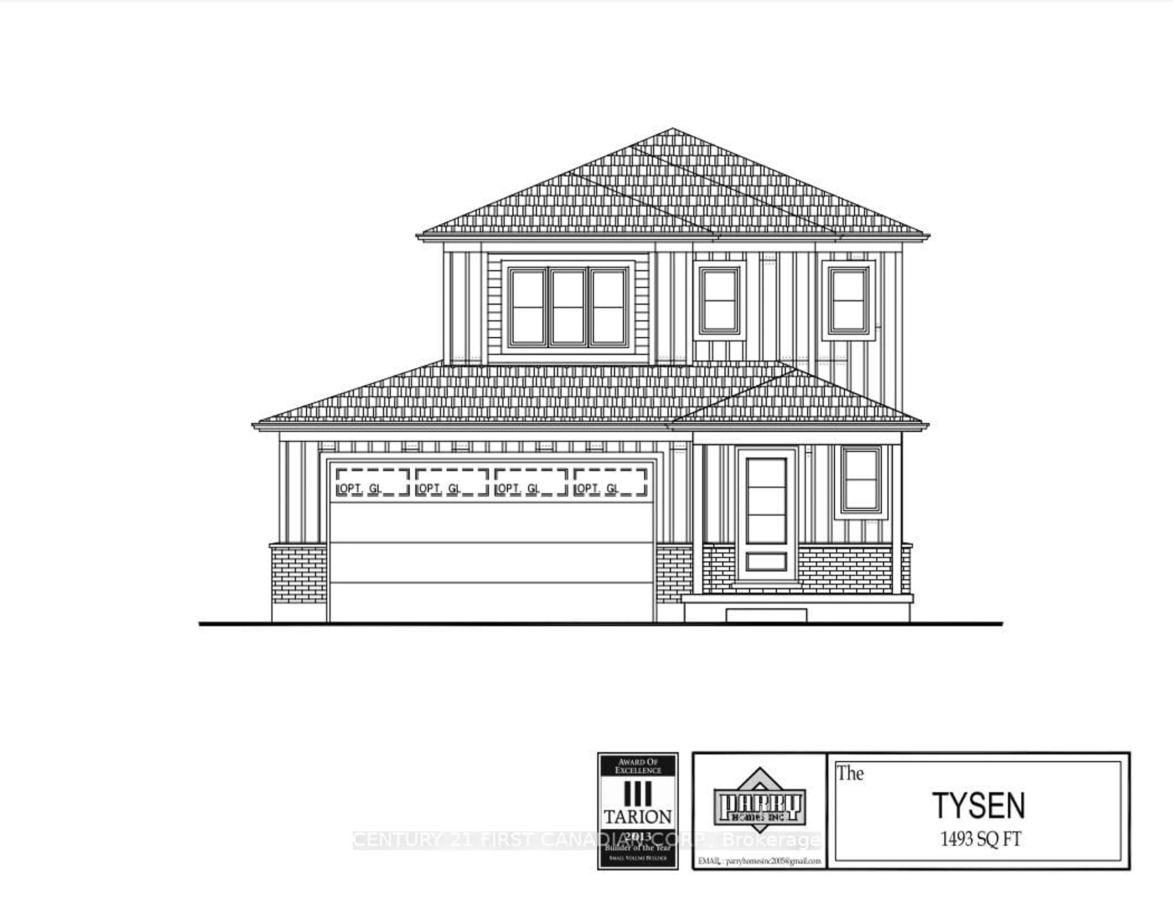 Floor plan for 19 Twynstra St, North Middlesex Ontario N0M 1A0